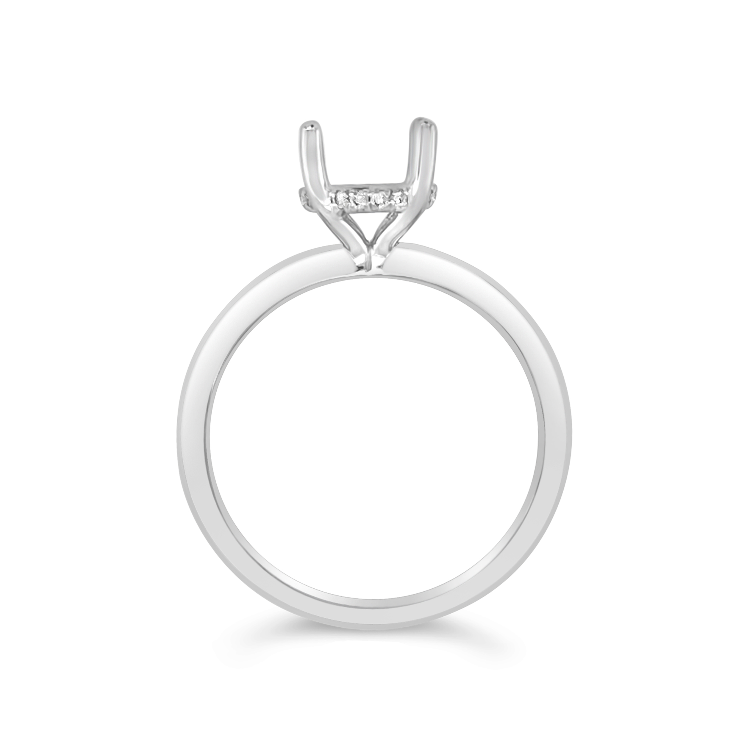 Yes By Martin Binder Solitaire Engagement Ring Mounting (0.06 Ct. Tw.)