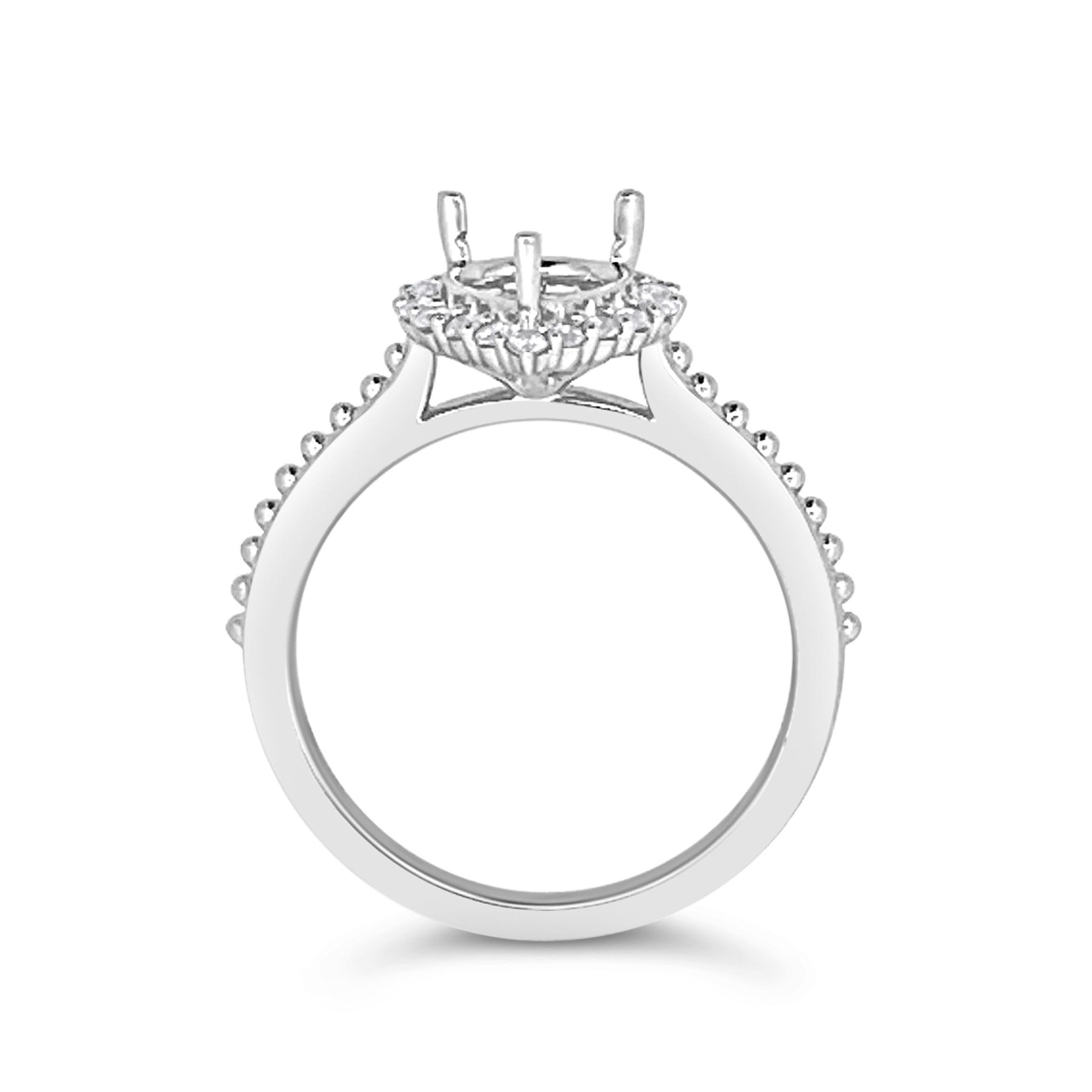 Yes By Martin Binder Diamond Engagement Ring Mounting (0.29 Ct. Tw.)