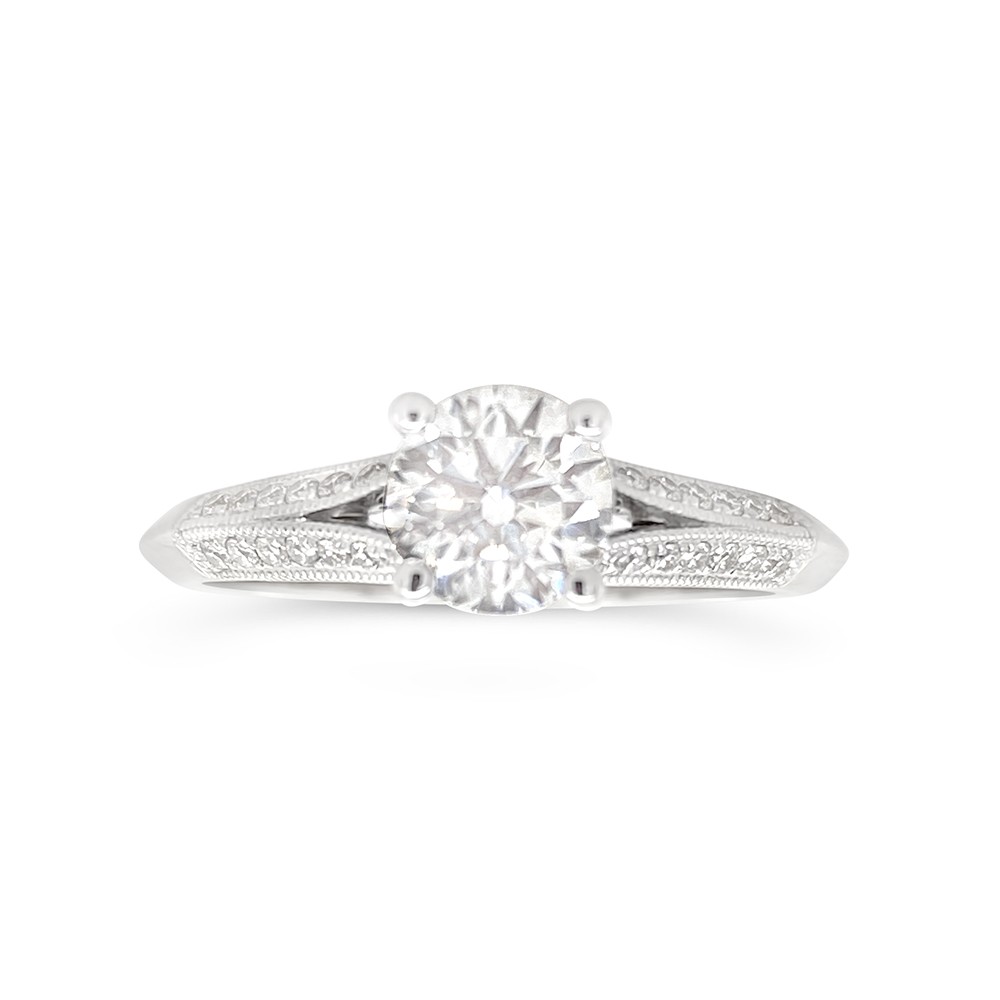 Yes By Martin Binder Round Diamond Engagement Ring Mounting