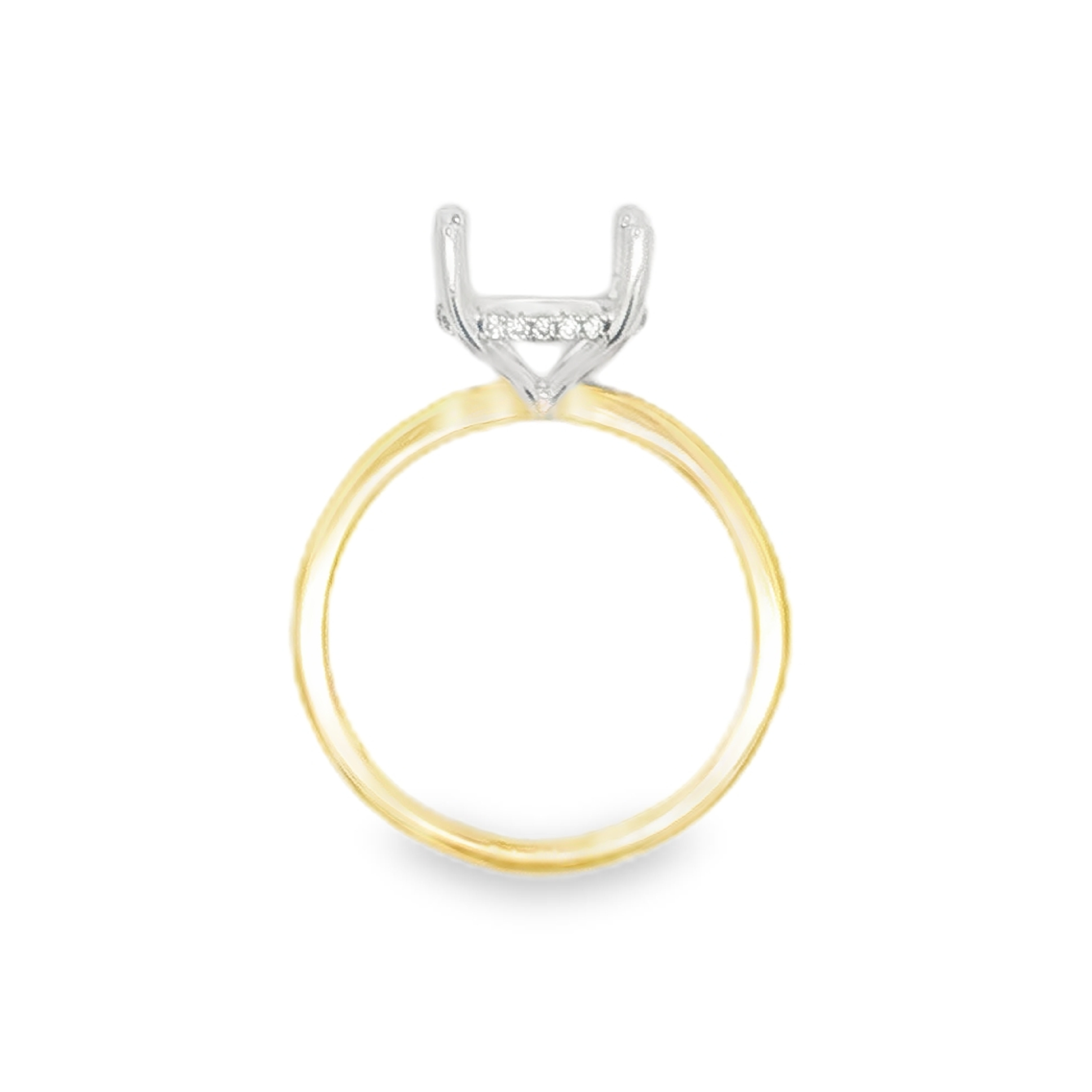 Yes by Martin Binder Round Engagement Ring Mounting (0.08 ct. tw.)