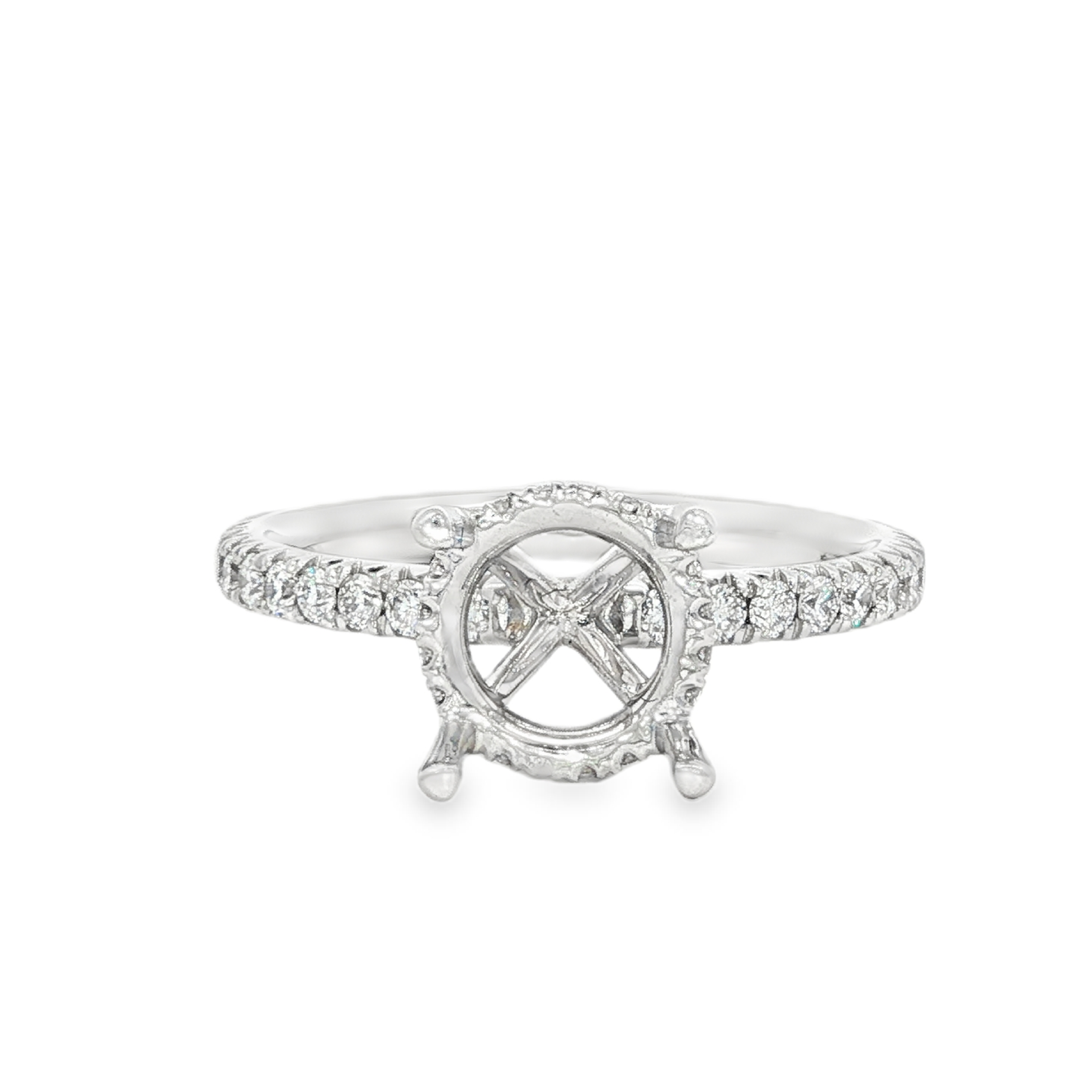 Yes by Martin Binder Round Engagement Ring Mounting (0.36 ct. tw.)