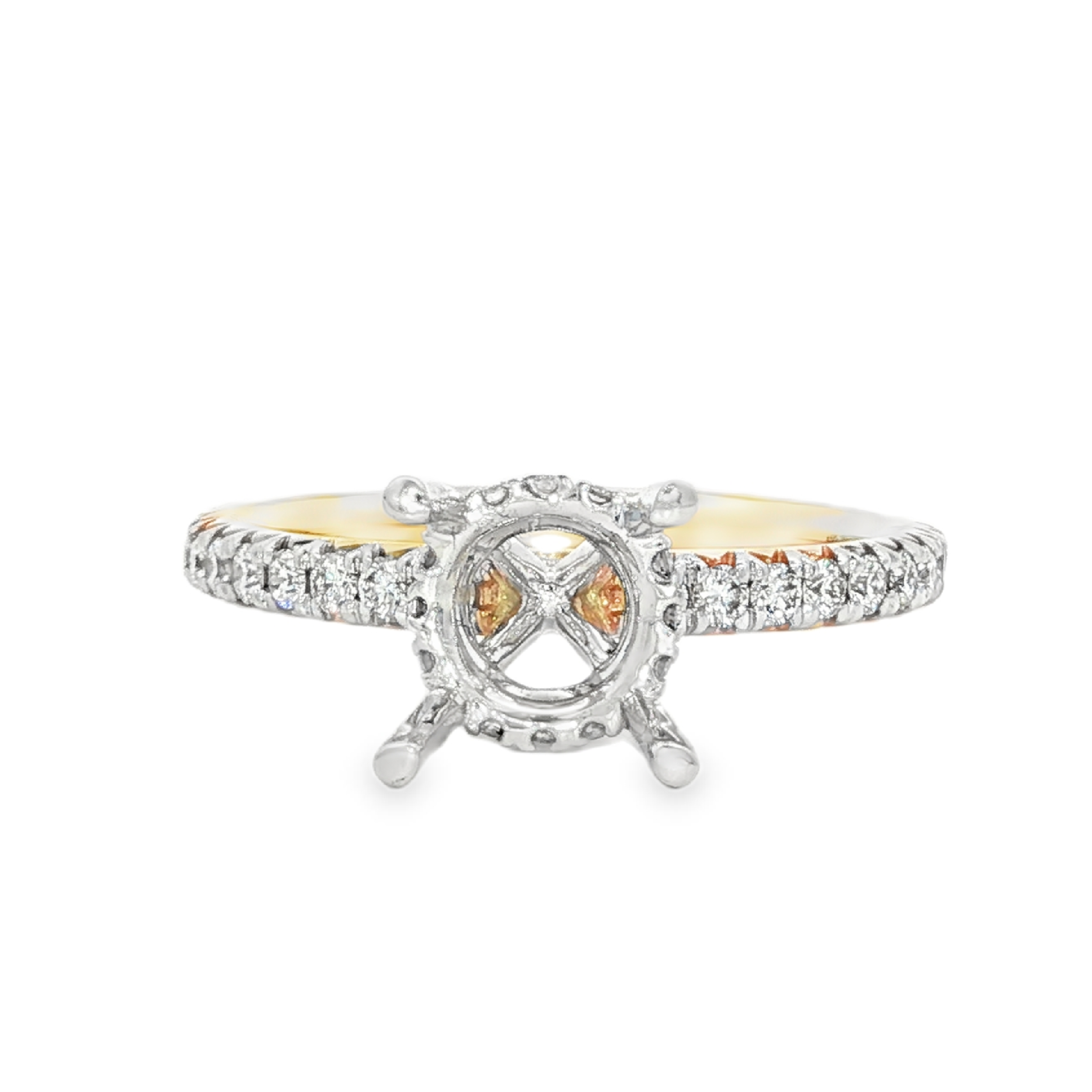 Yes by Martin Binder Round Engagement Ring Mounting (0.35 ct. tw.)