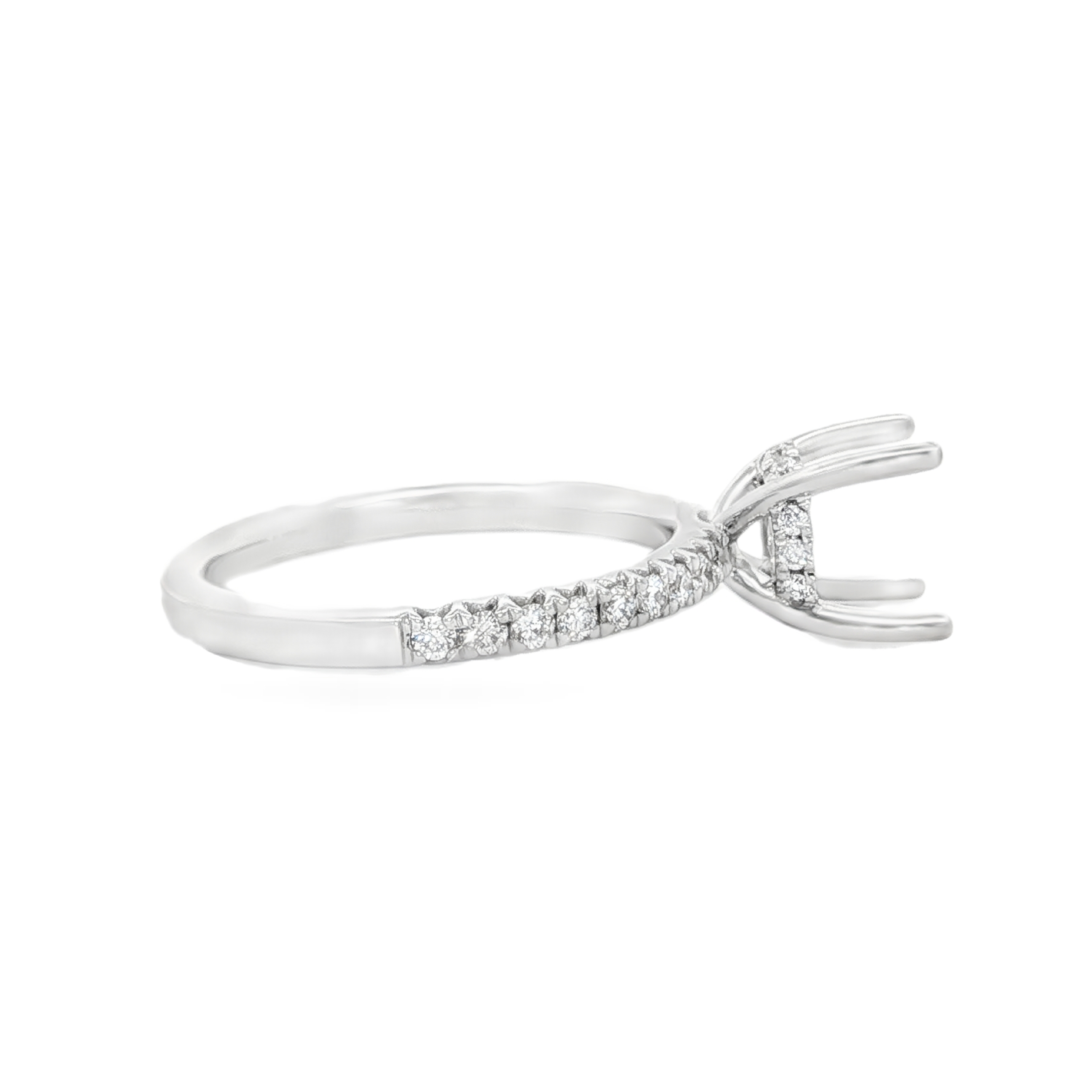 Yes by Martin Binder Round Diamond Engagement Ring Mounting