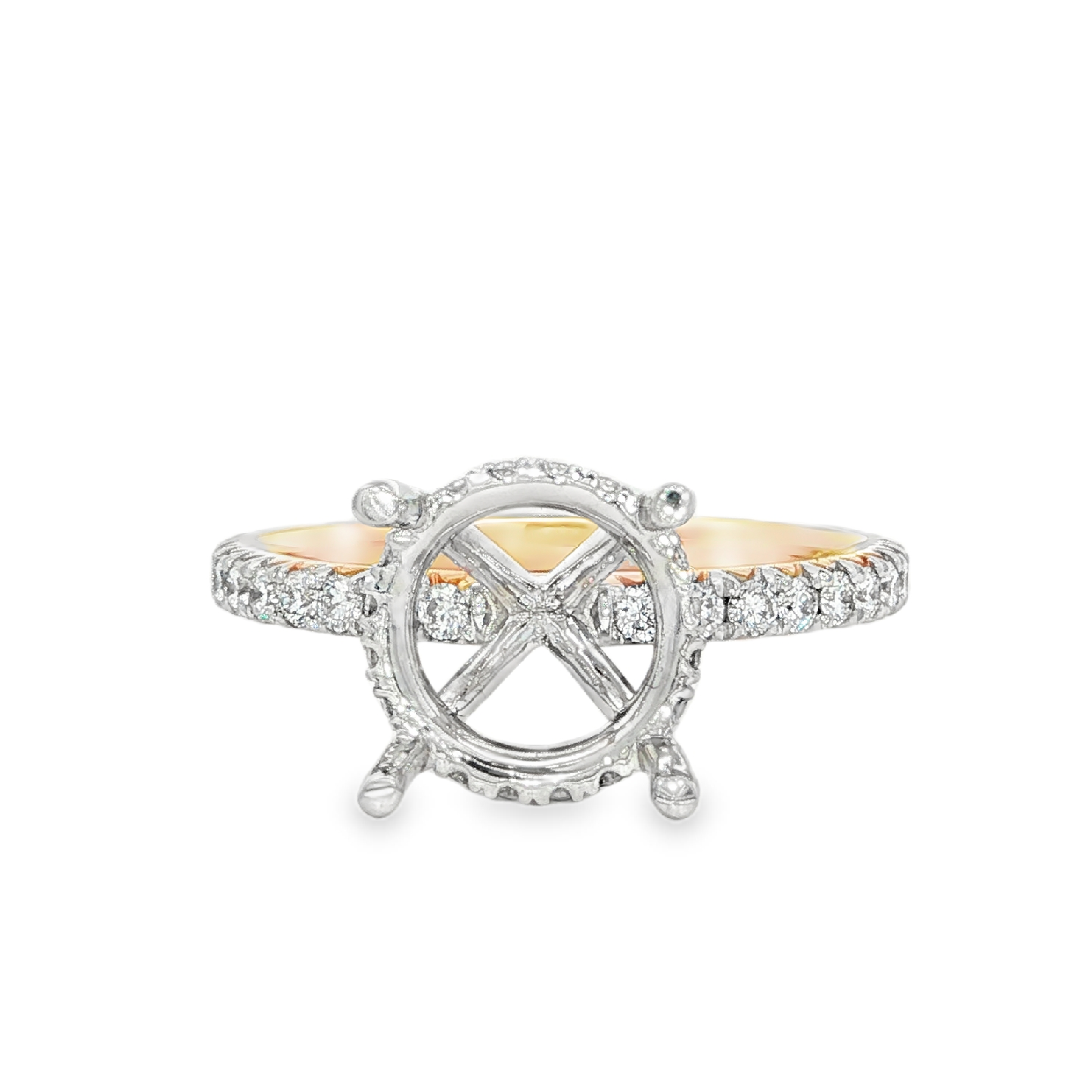 Yes by Martin Binder Round Engagement Ring Mounting (0.39 ct. tw.)