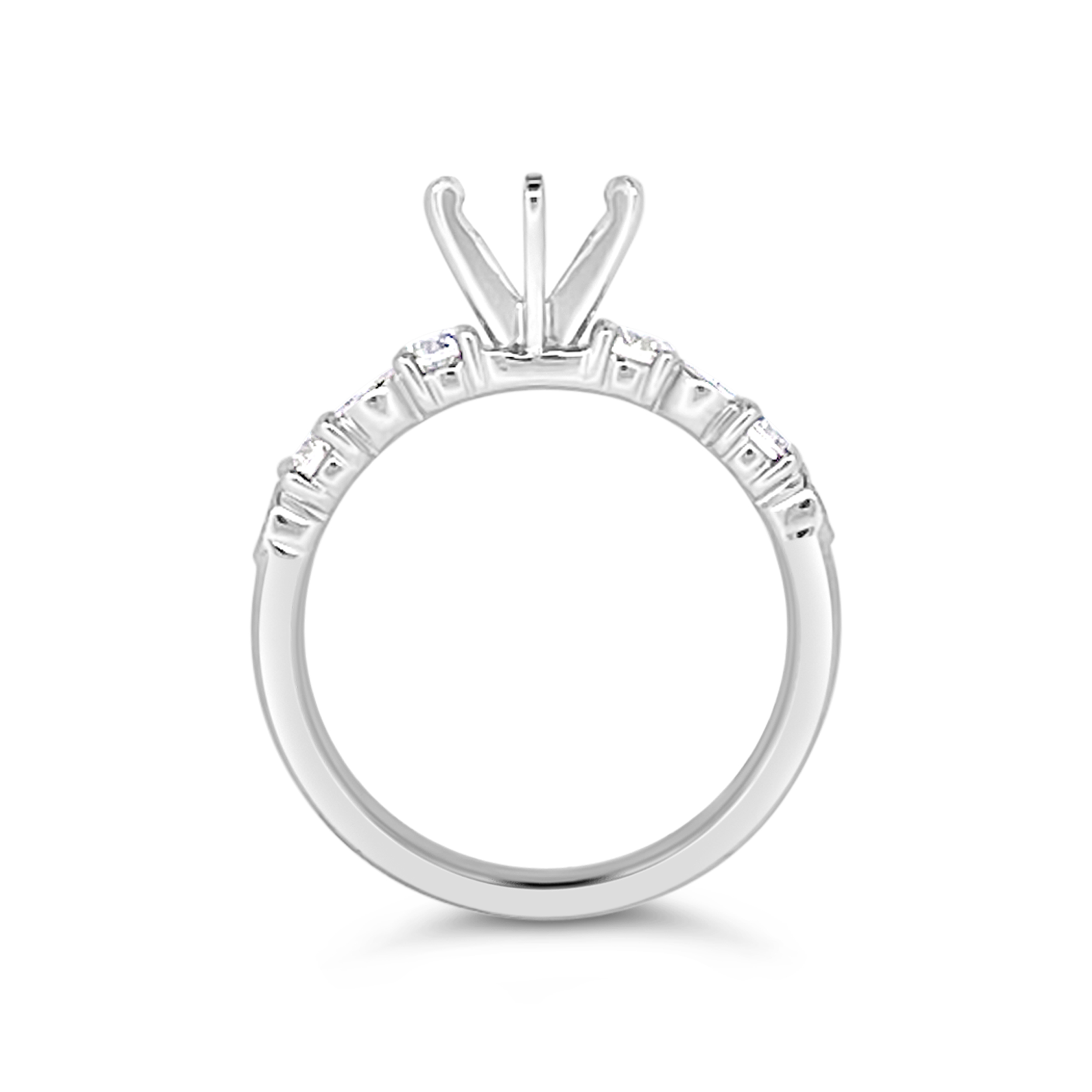Yes By Martin Binder Round Diamond Engagement Ring Mounting (0.48 Ct. Tw.)