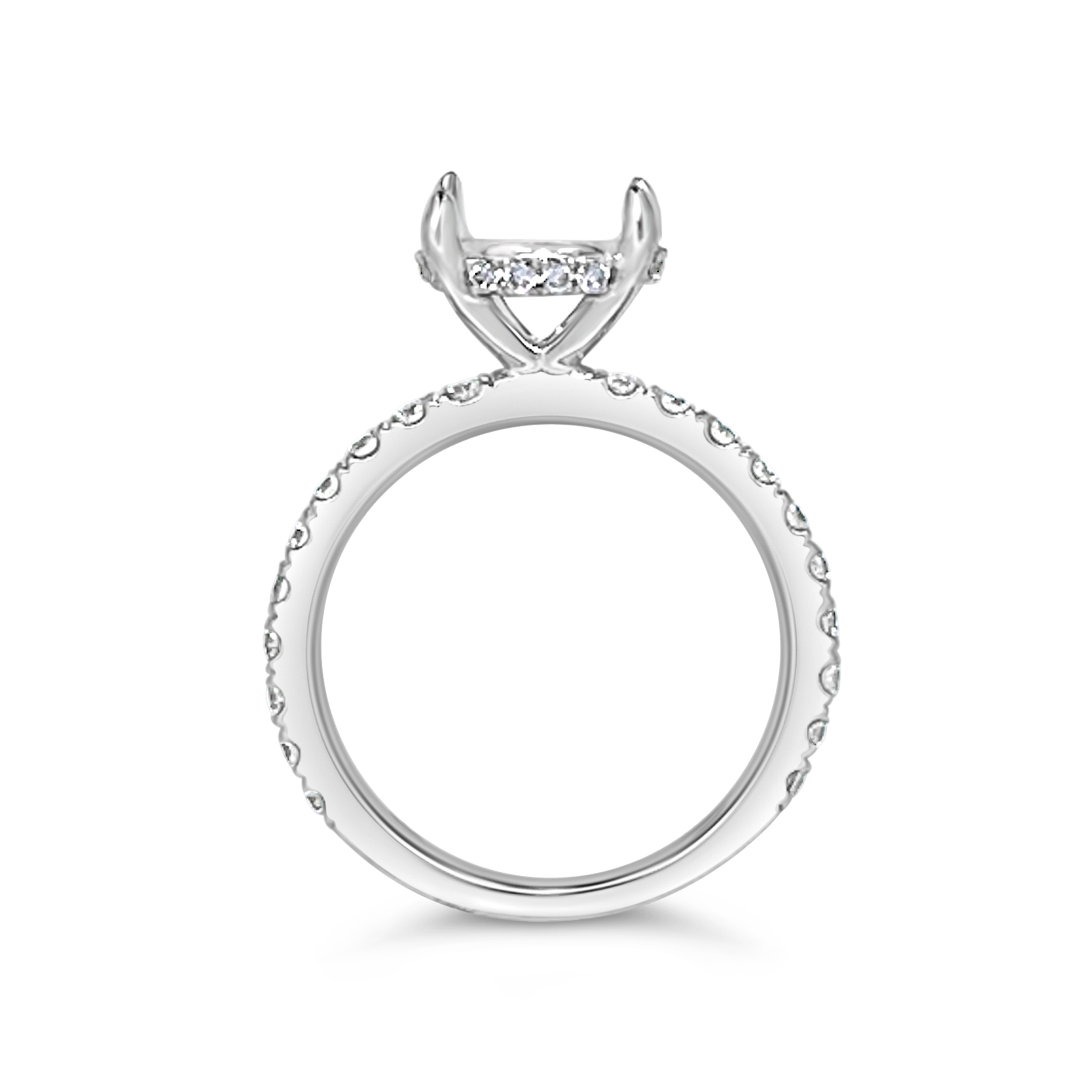 Yes By Martin Binder Semi-mount Round Engagement Ring (0.67 Ct. Tw.)