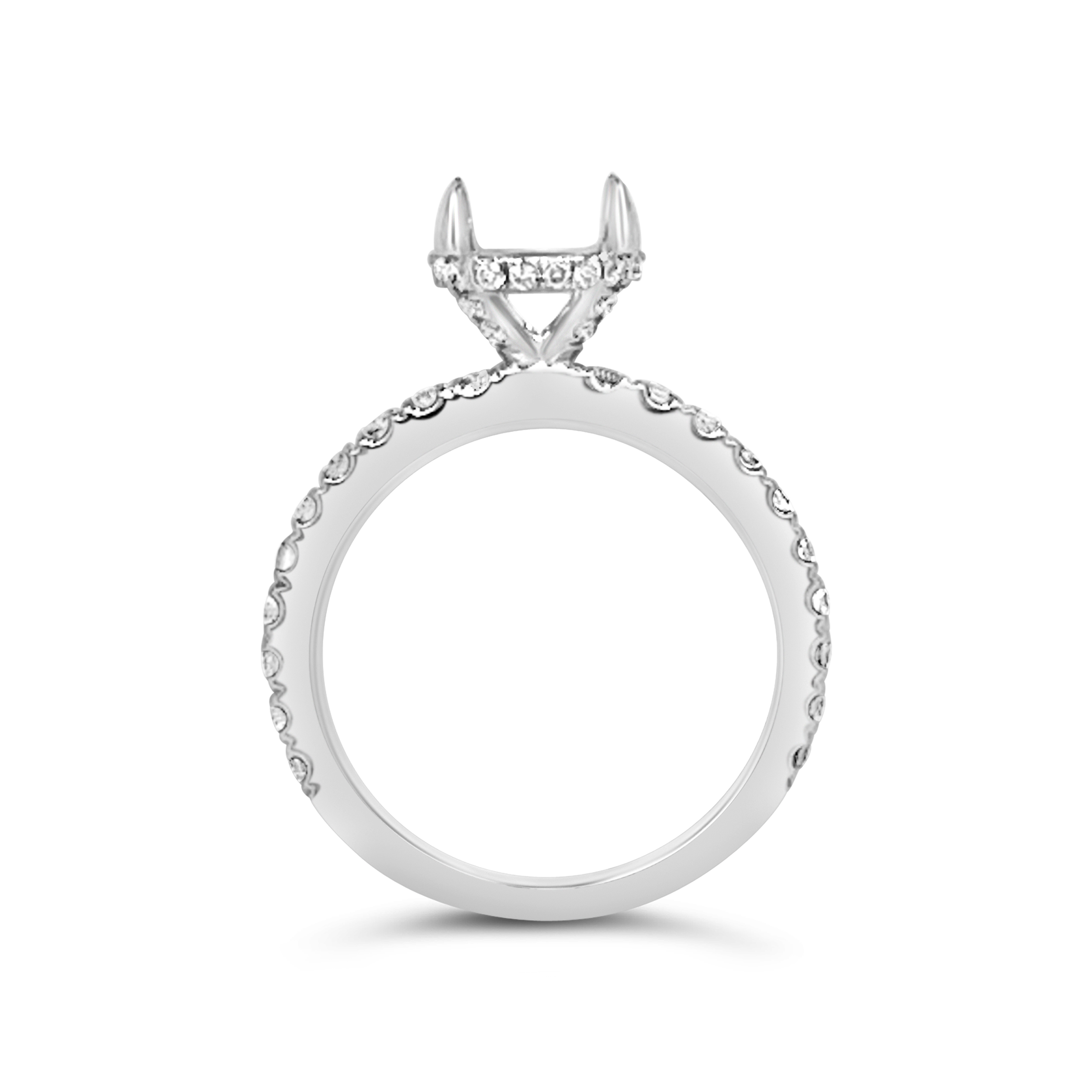 Yes By Martin Binder Semi-mount Round Engagement Ring (0.67 Ct. Tw.)