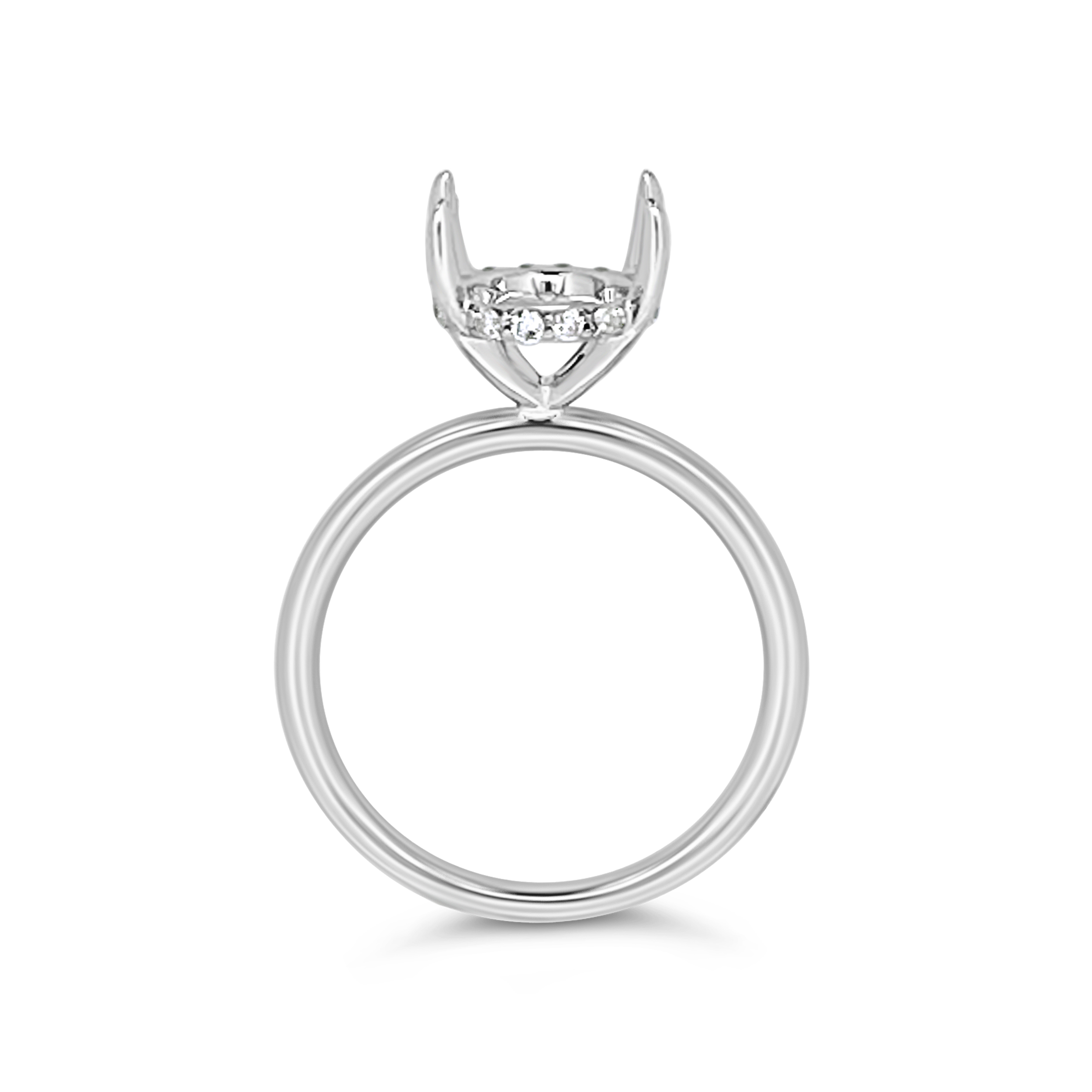 Yes By Martin Binder Solitaire Engagement Ring Mounting (0.15 Ct. Tw.)