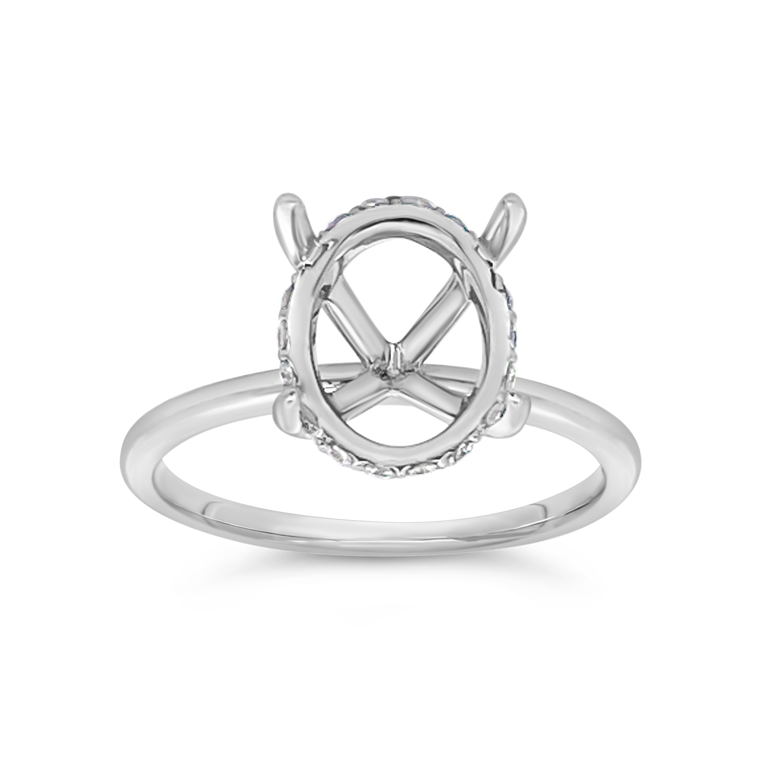 Yes By Martin Binder Solitaire Engagement Ring Mounting (0.15 Ct. Tw.)