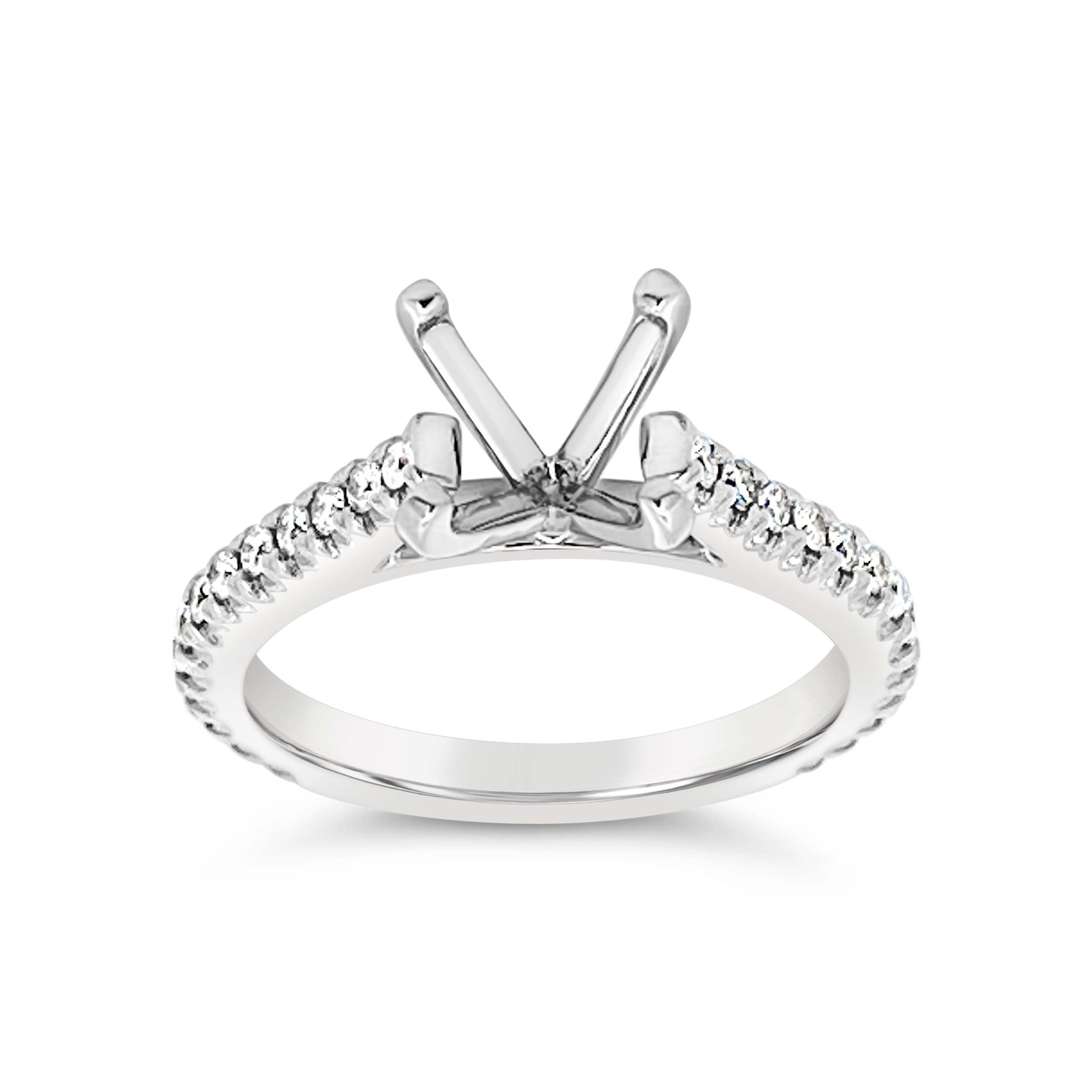 Yes By Martin Binder Diamond Engagement Ring Mounting (0.39 Ct. Tw.)