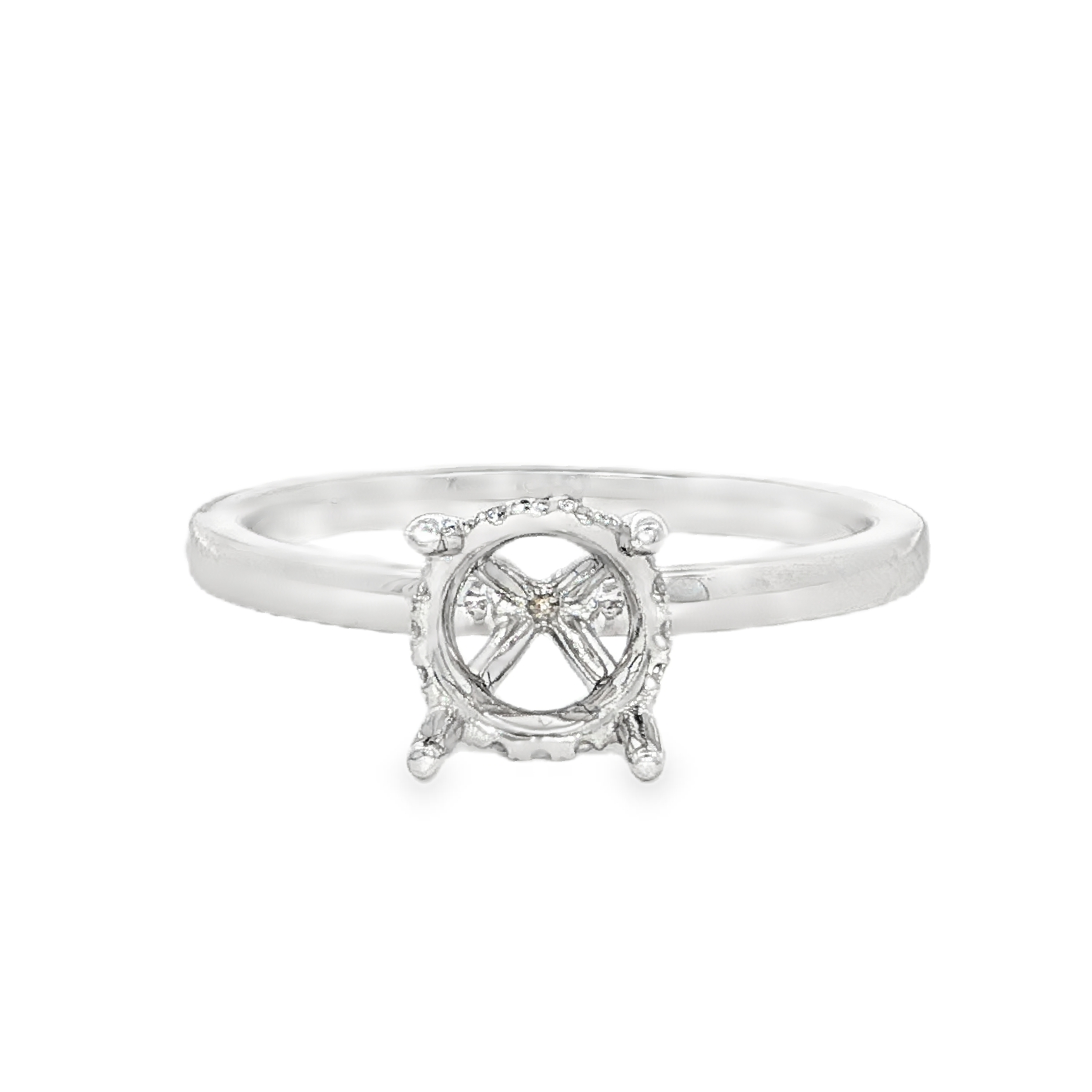 Yes by Martin Binder Round Engagement Ring Mounting (0.05 ct. tw.)