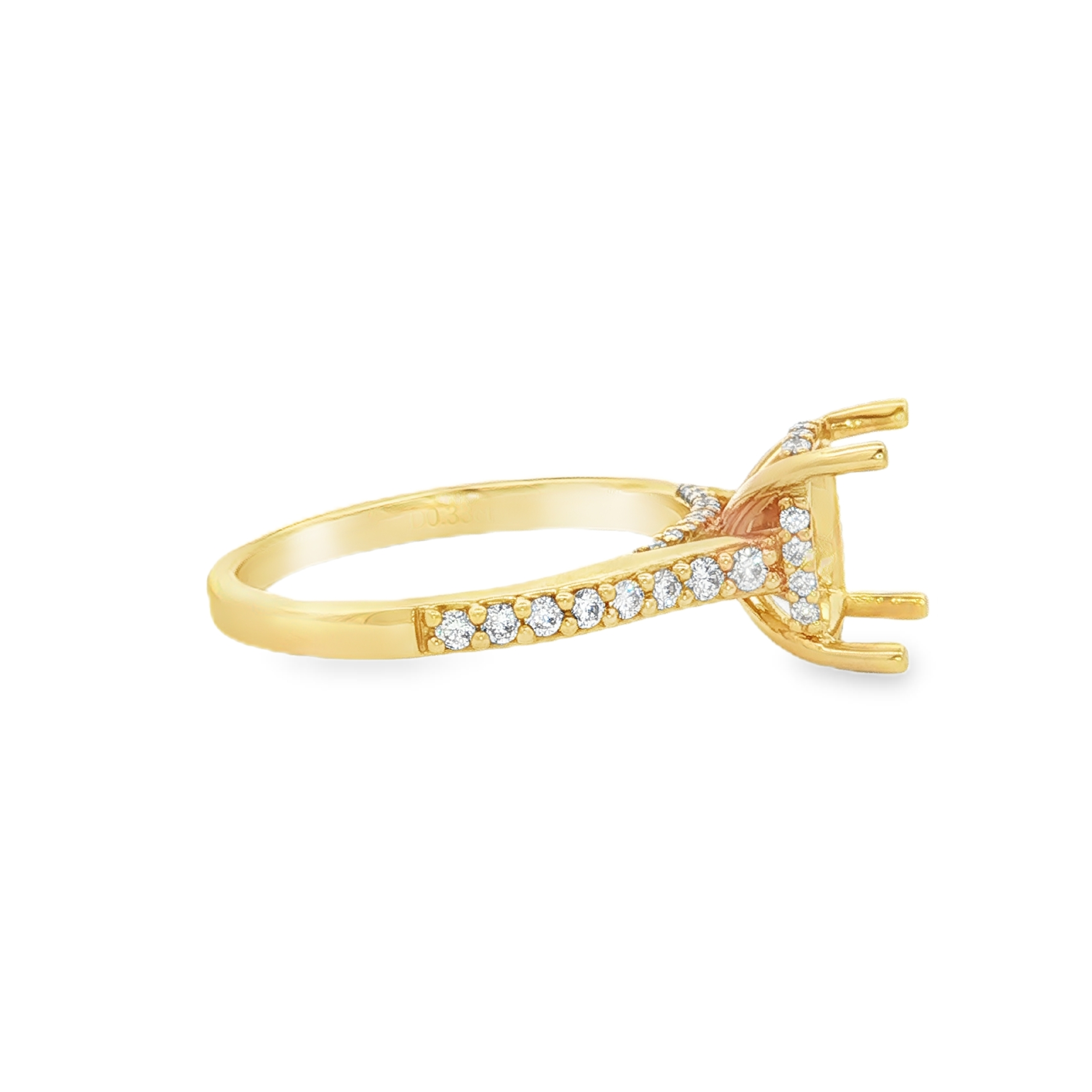 Yes by Martin Binder Diamond Engagement Ring Mounting