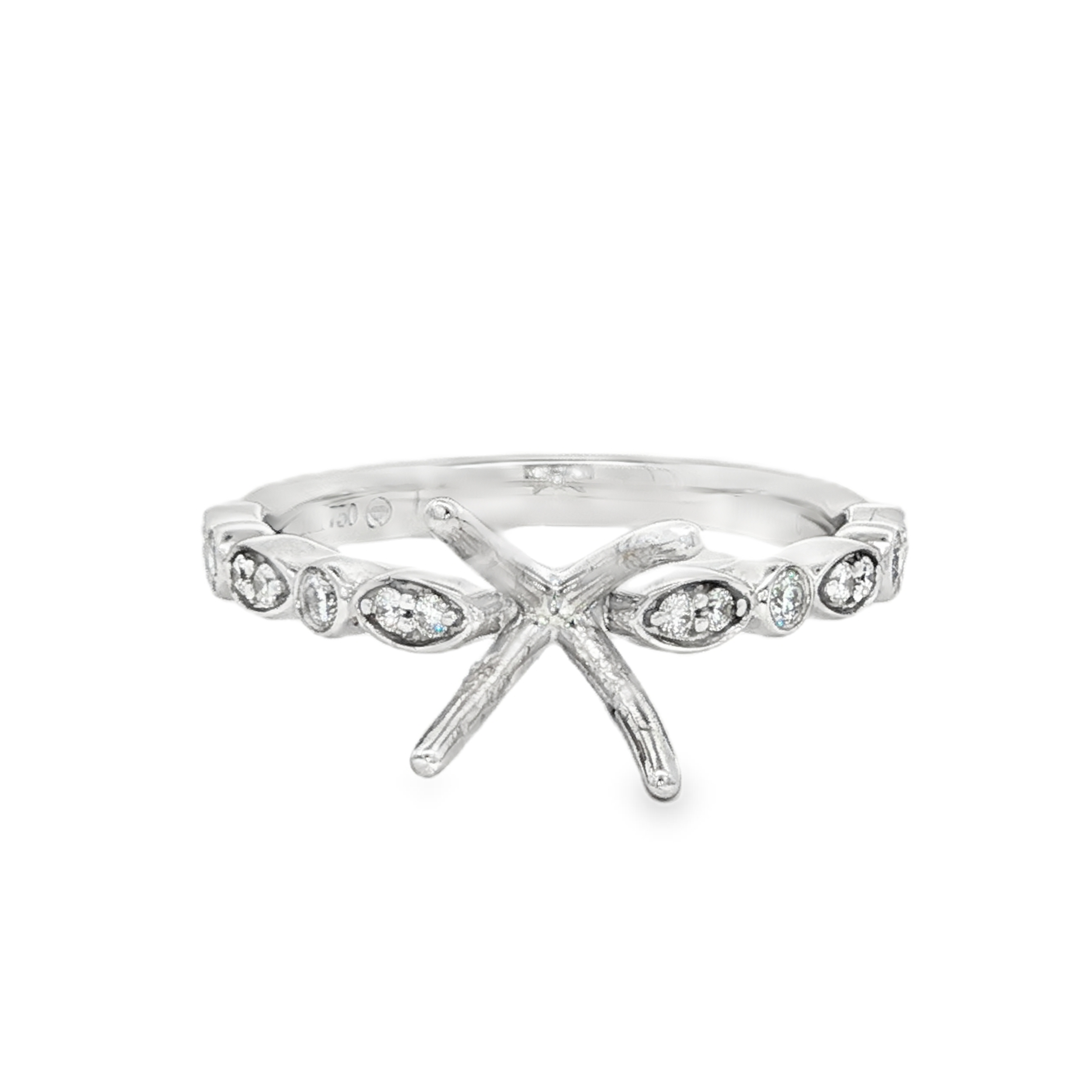 Yes by Martin Binder Round Diamond Engagement Ring Mounting (0.14 ct. tw.)