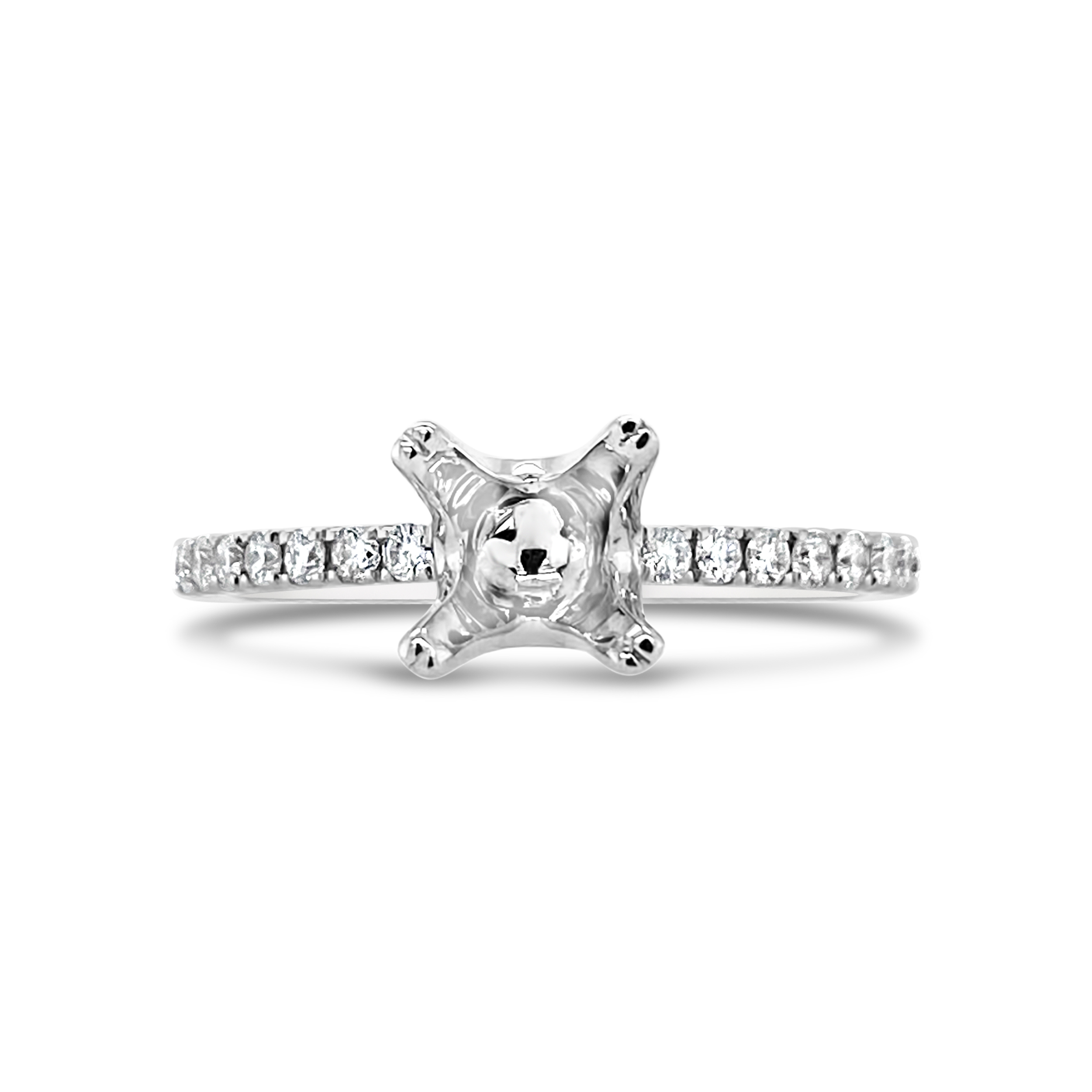 Yes by Martin Binder Round Diamond Engagement Ring Mounting