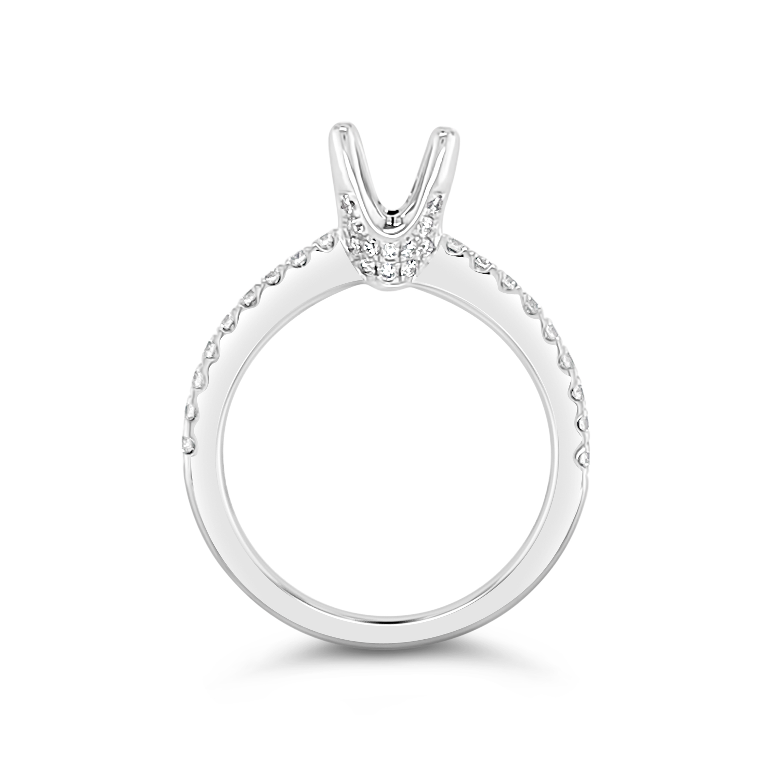 Yes by Martin Binder Round Diamond Engagement Ring Mounting