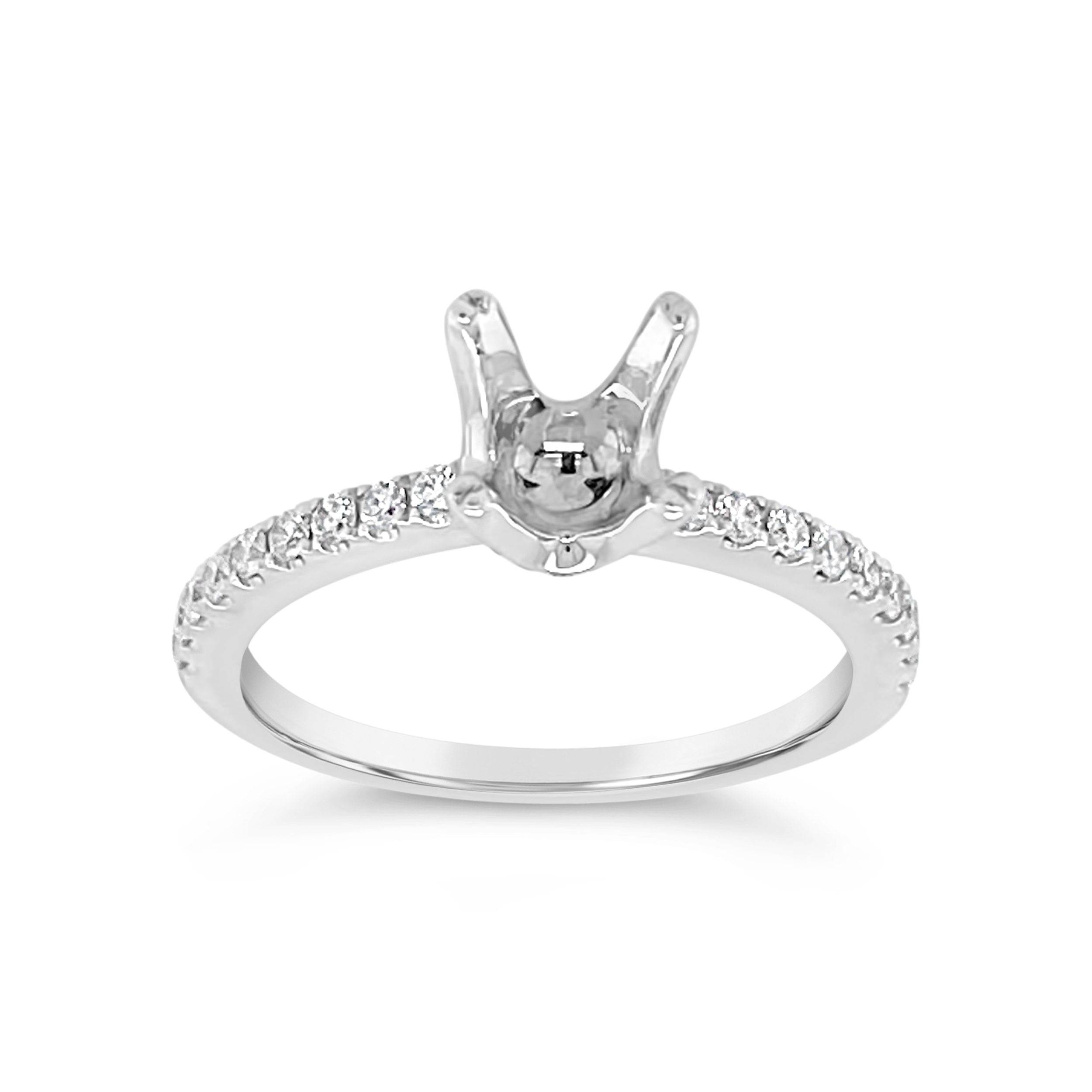 Yes By Martin Binder Round Diamond Engagement Ring Mounting