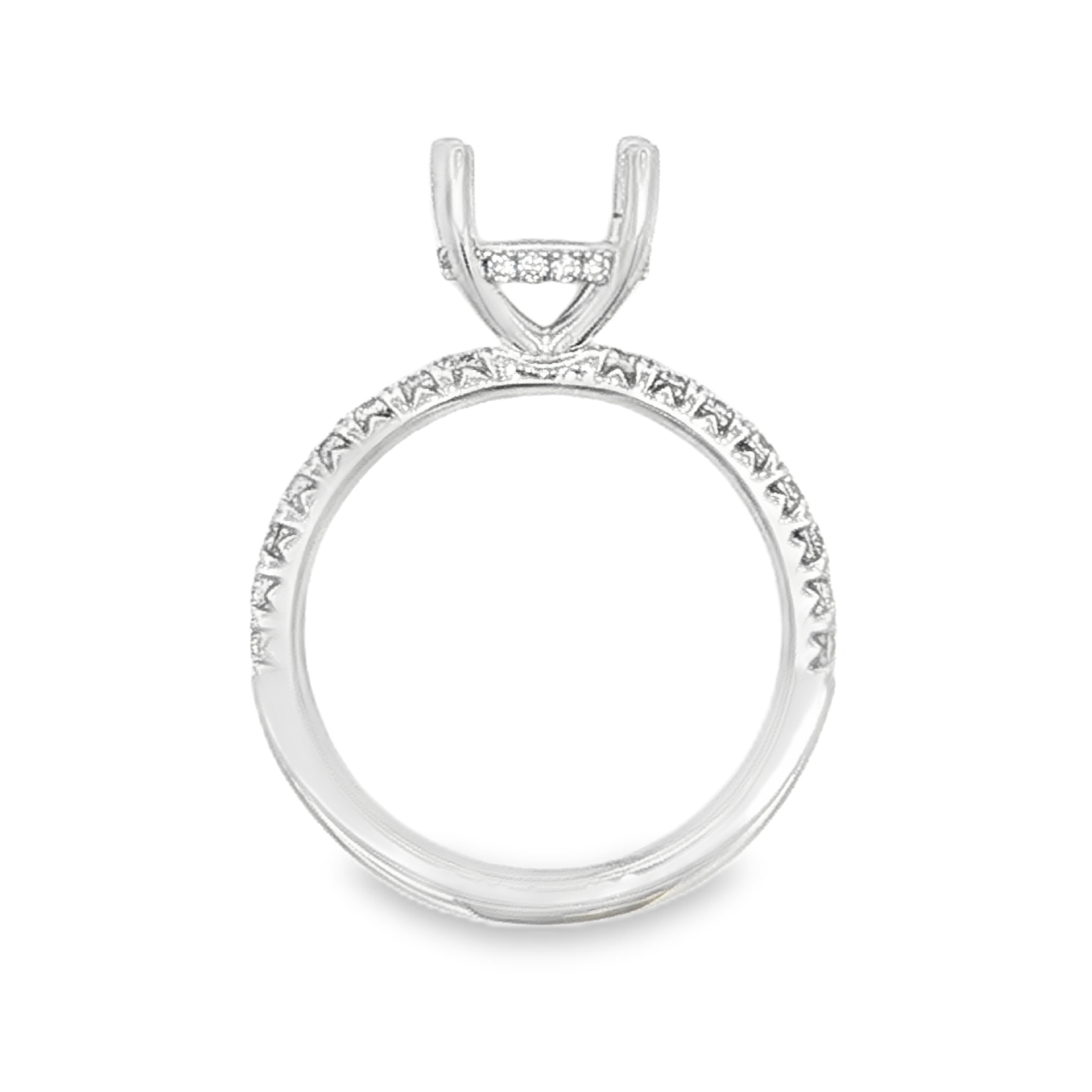 Yes by Martin Binder Round Diamond Engagement Ring Mounting