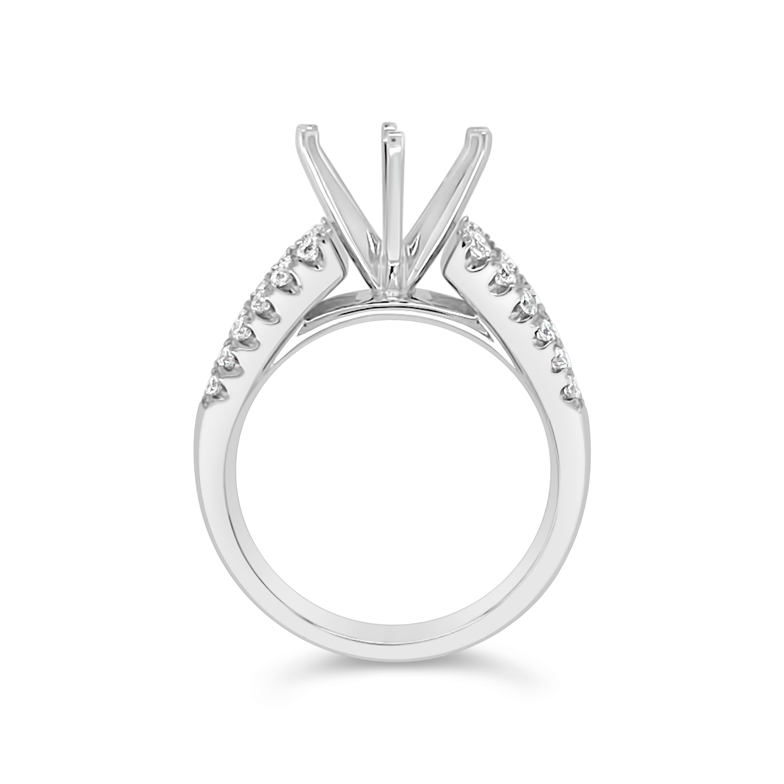 Yes By Martin Binder Wide Diamond Engagement Ring Mounting