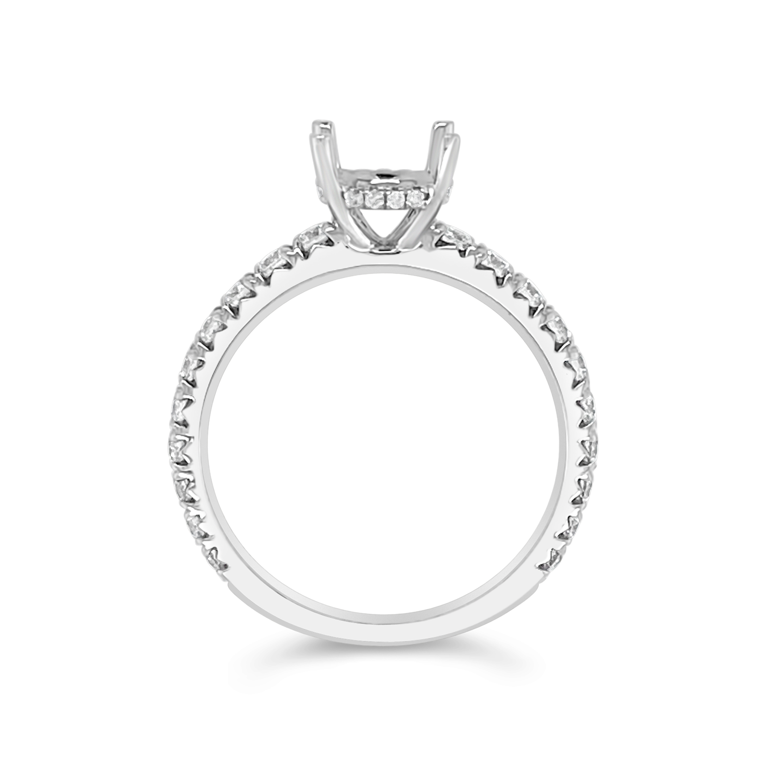 Yes By Martin Binder Oval Diamond Engagement Ring Mounting