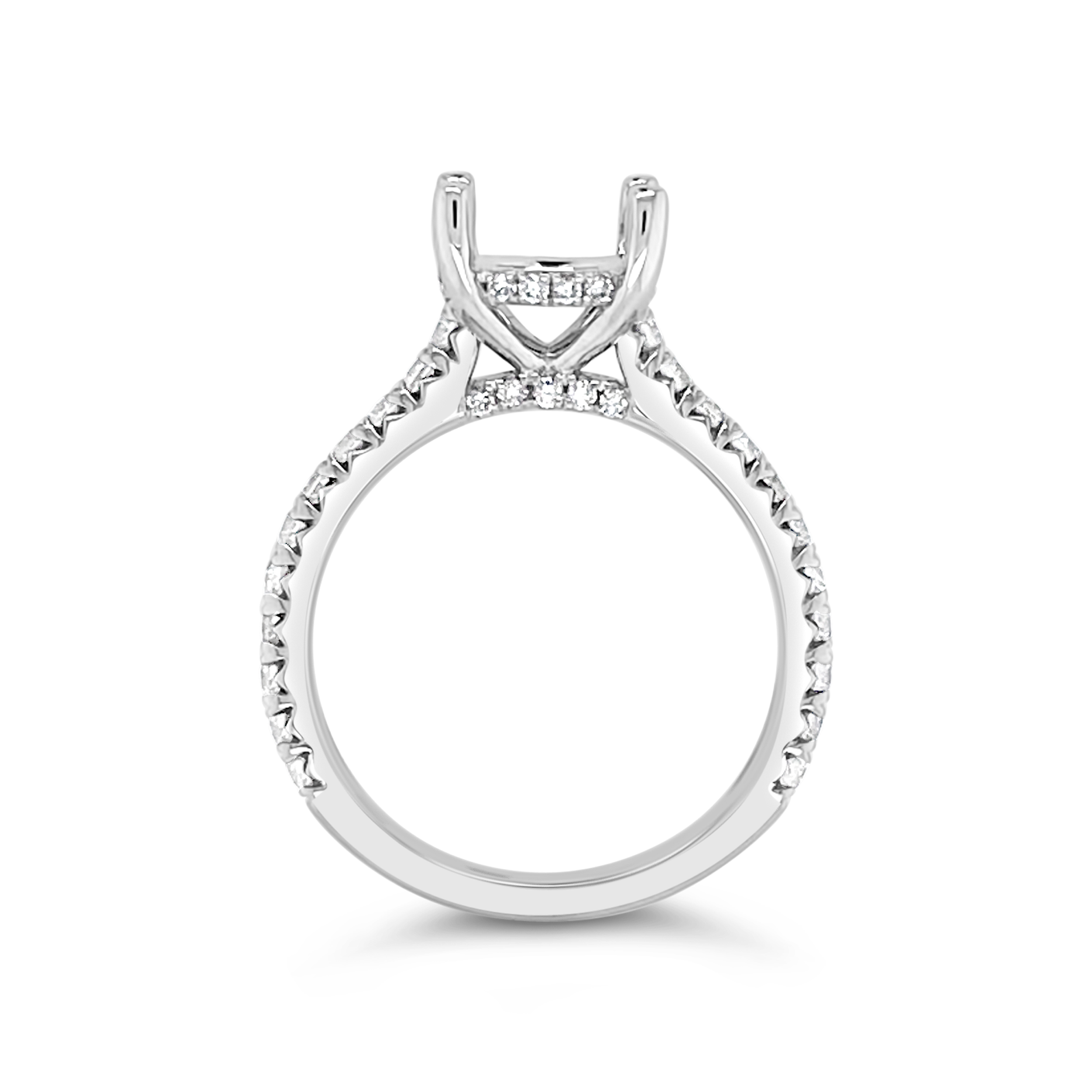 Yes By Martin Binder Round Diamond Engagement Ring Mounting
