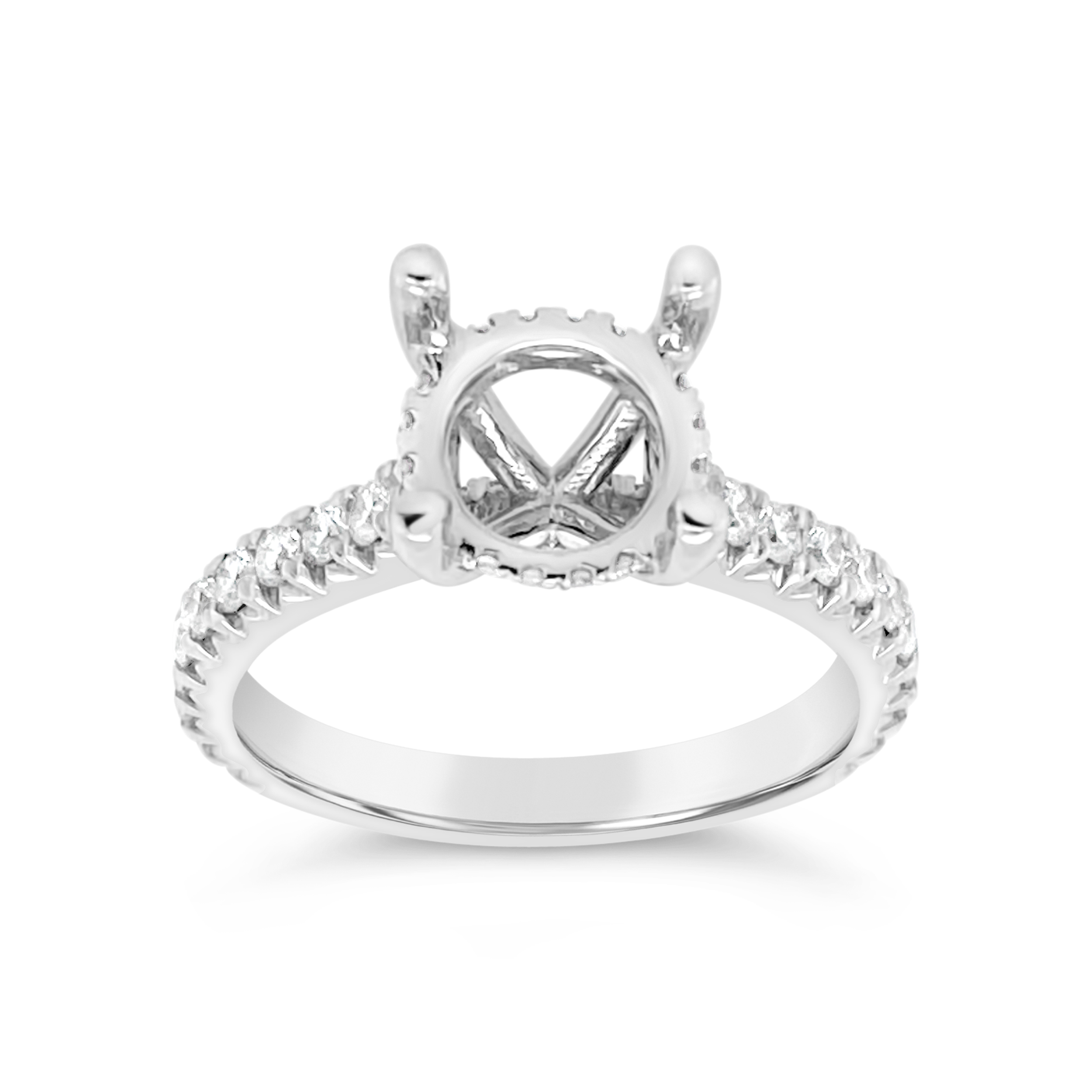 Yes By Martin Binder Round Diamond Engagement Ring Mounting