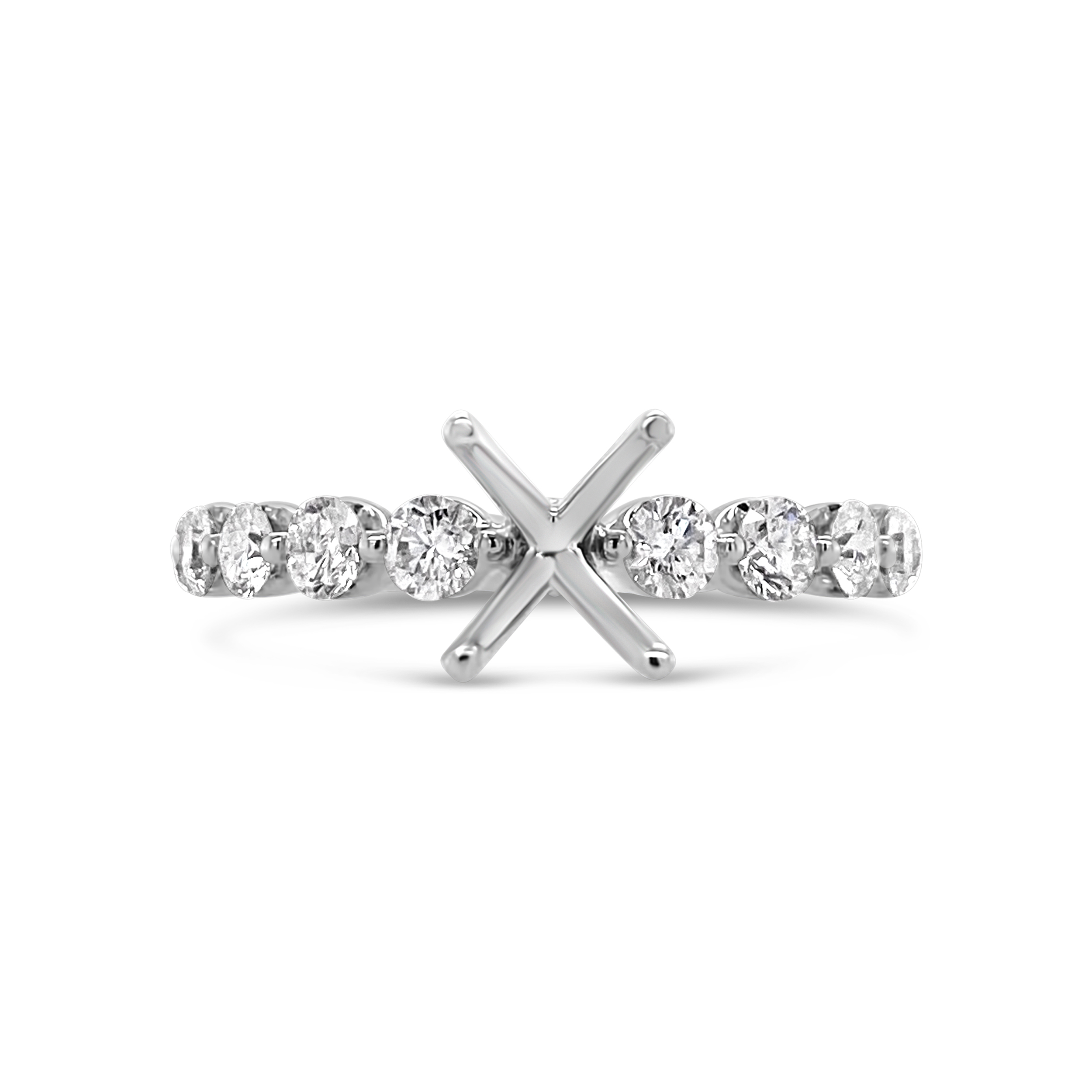 Yes By Martin Binder Round Diamond Engagement Ring Mounting