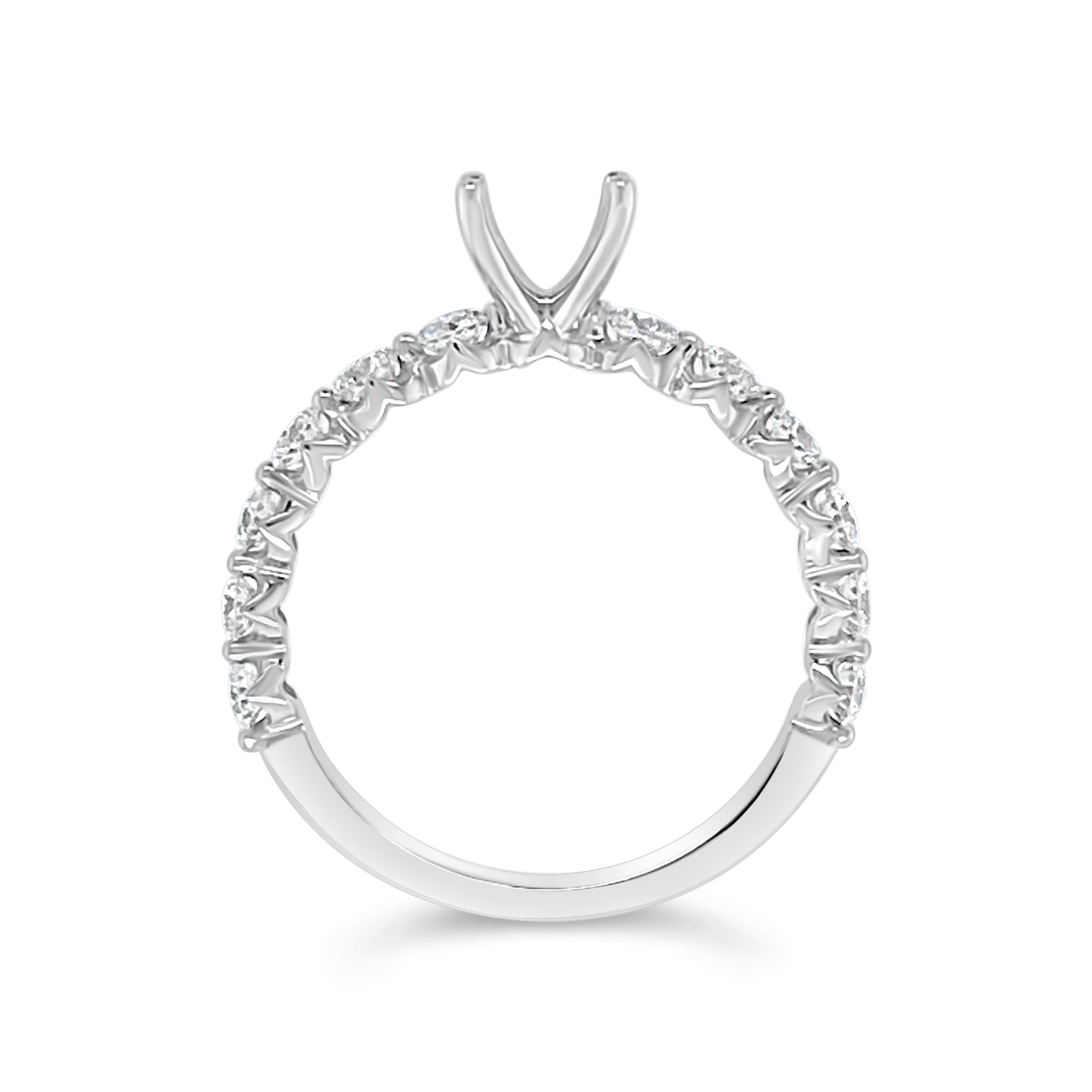 Yes By Martin Binder Round Diamond Engagement Ring Mounting