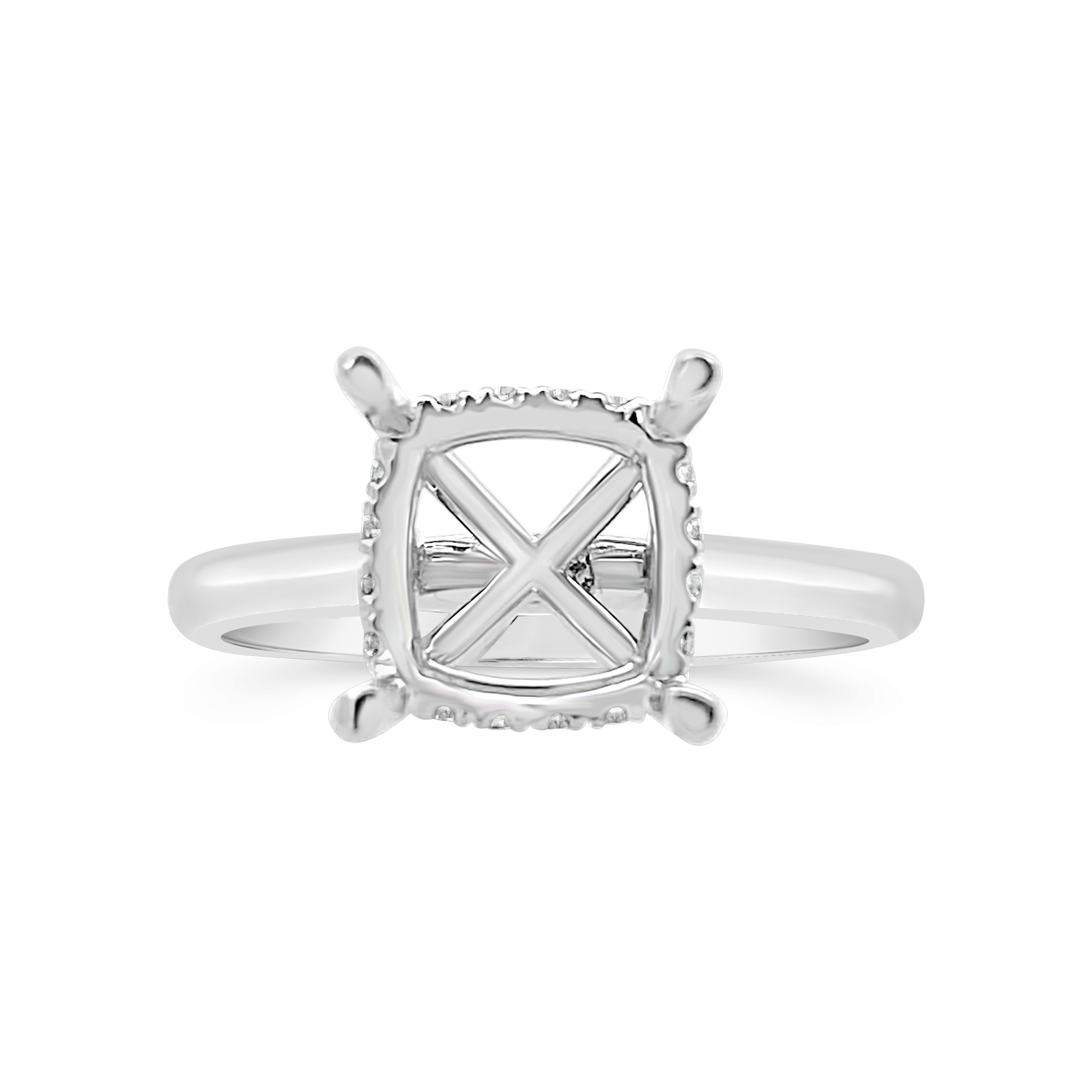 Yes By Martin Binder Cushion Diamond Engagement Ring Mounting