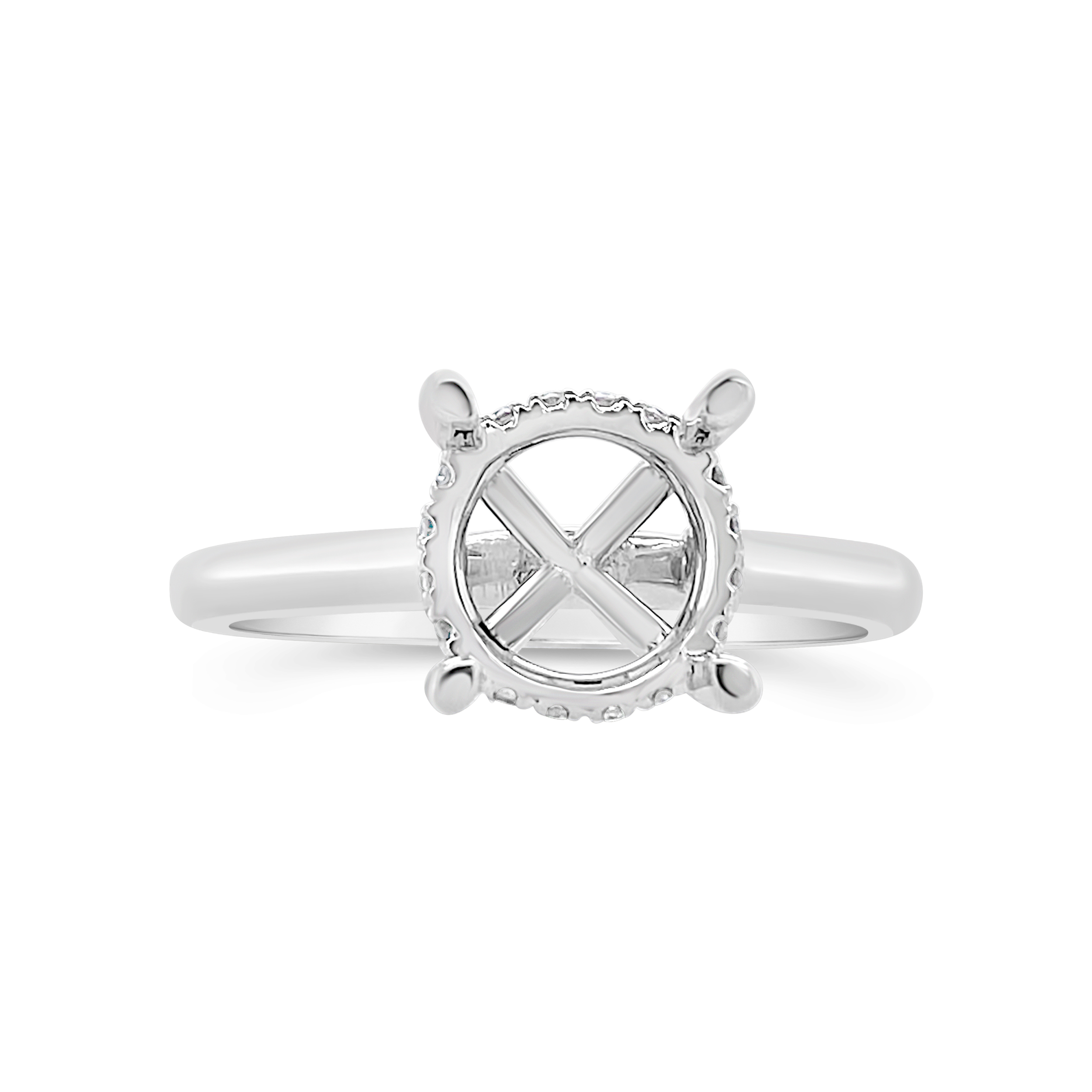 Yes By Martin Binder Round Diamond Engagement Ring Mounting