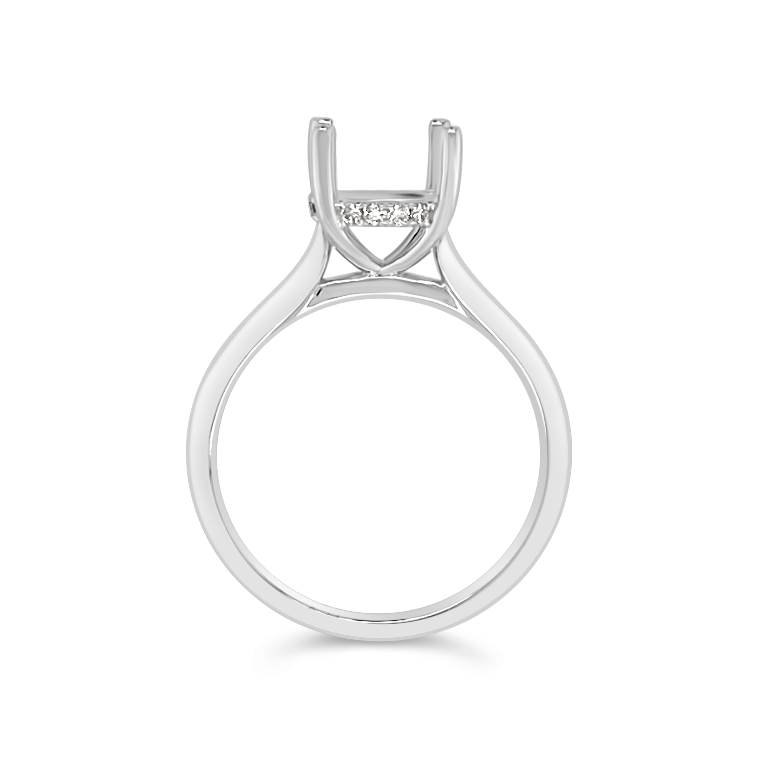 Yes By Martin Binder Round Diamond Engagement Ring Mounting
