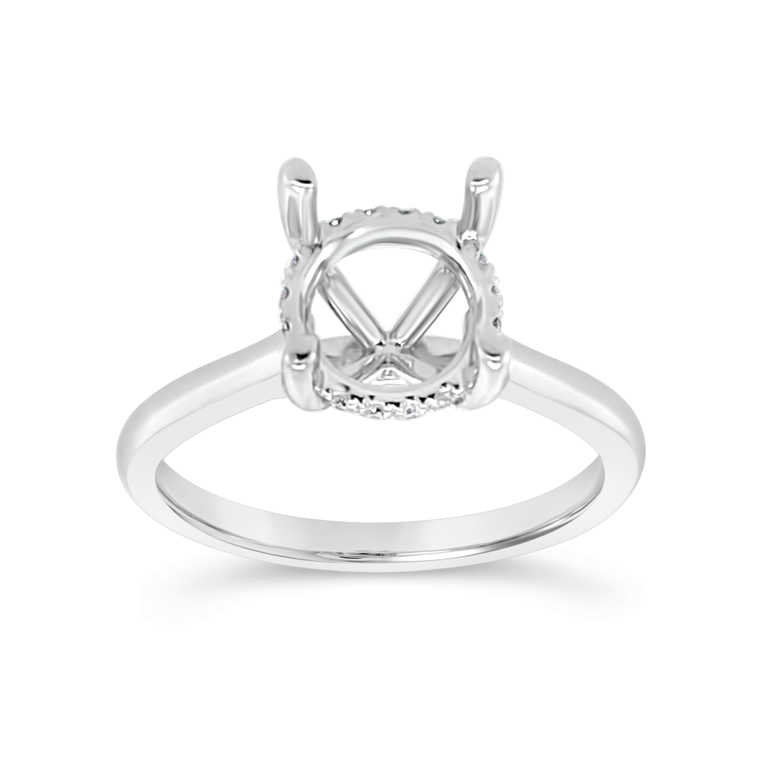 Yes By Martin Binder Round Diamond Engagement Ring Mounting