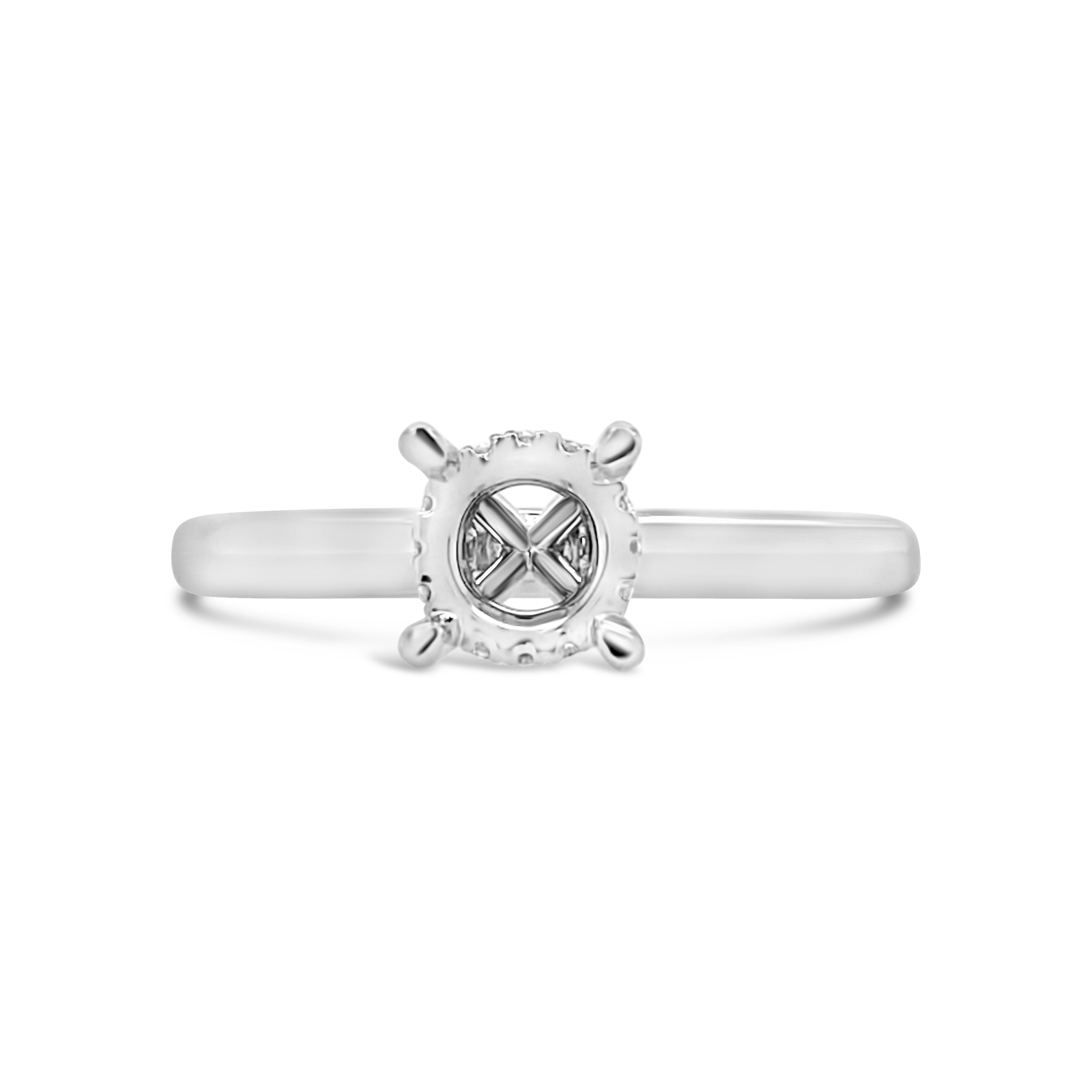 Yes By Martin Binder Round Diamond Engagement Ring Mounting