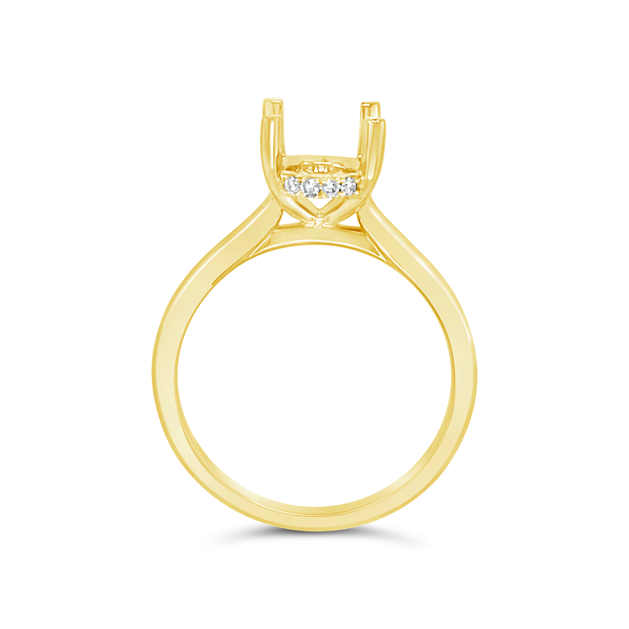 Yes By Martin Binder Oval Diamond Engagement Ring Mounting