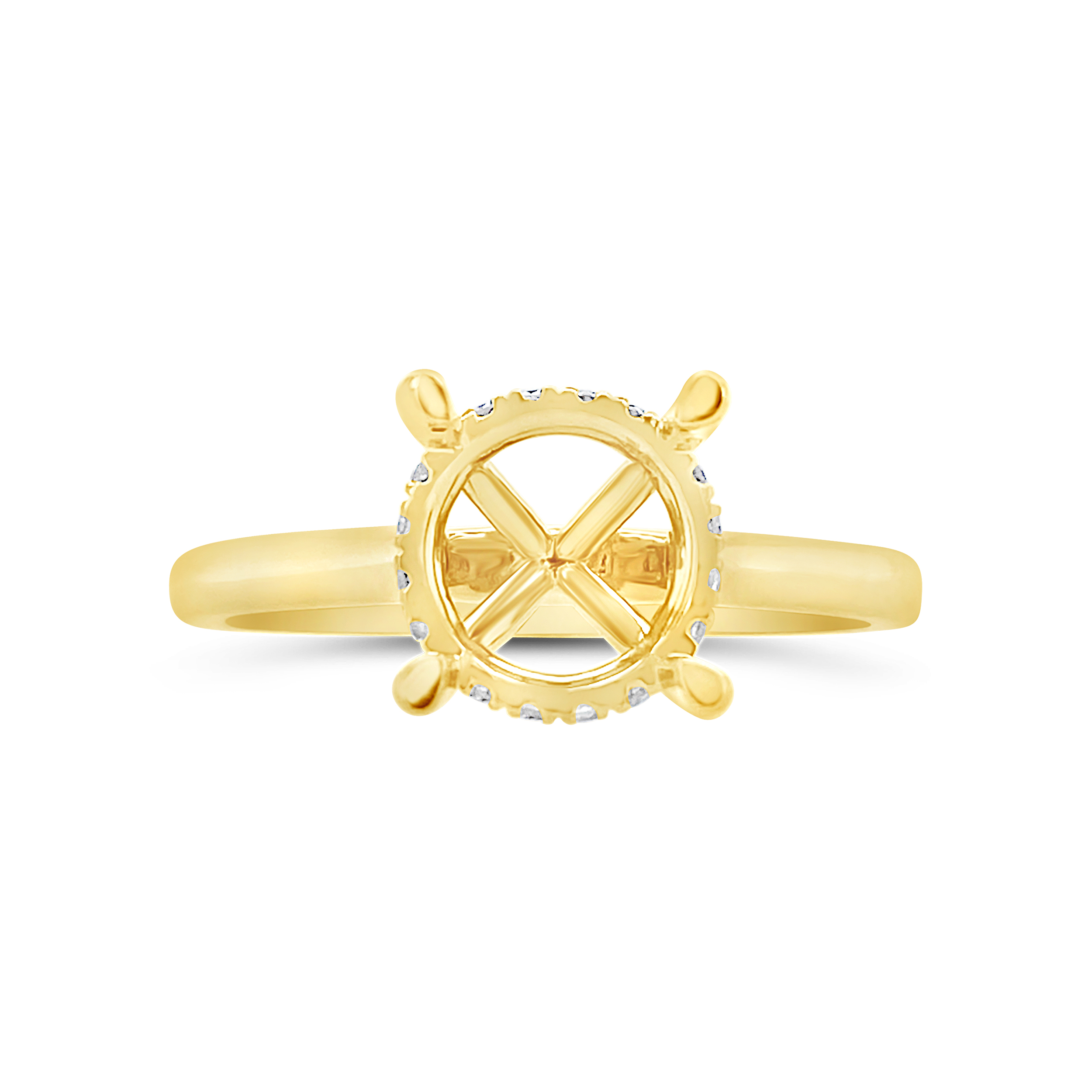 Yes By Martin Binder Round Diamond Engagement Ring Mounting