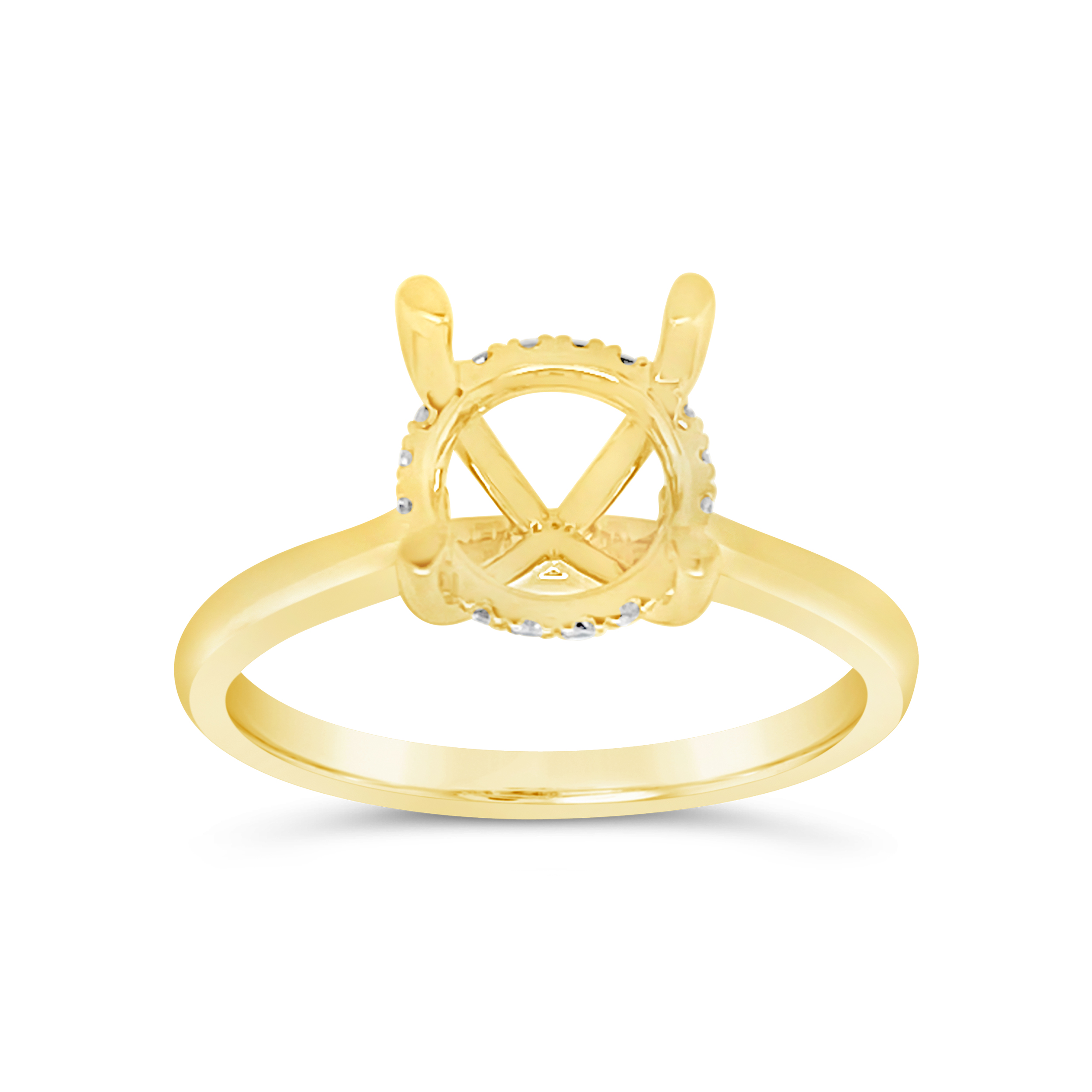 Yes By Martin Binder Round Diamond Engagement Ring Mounting