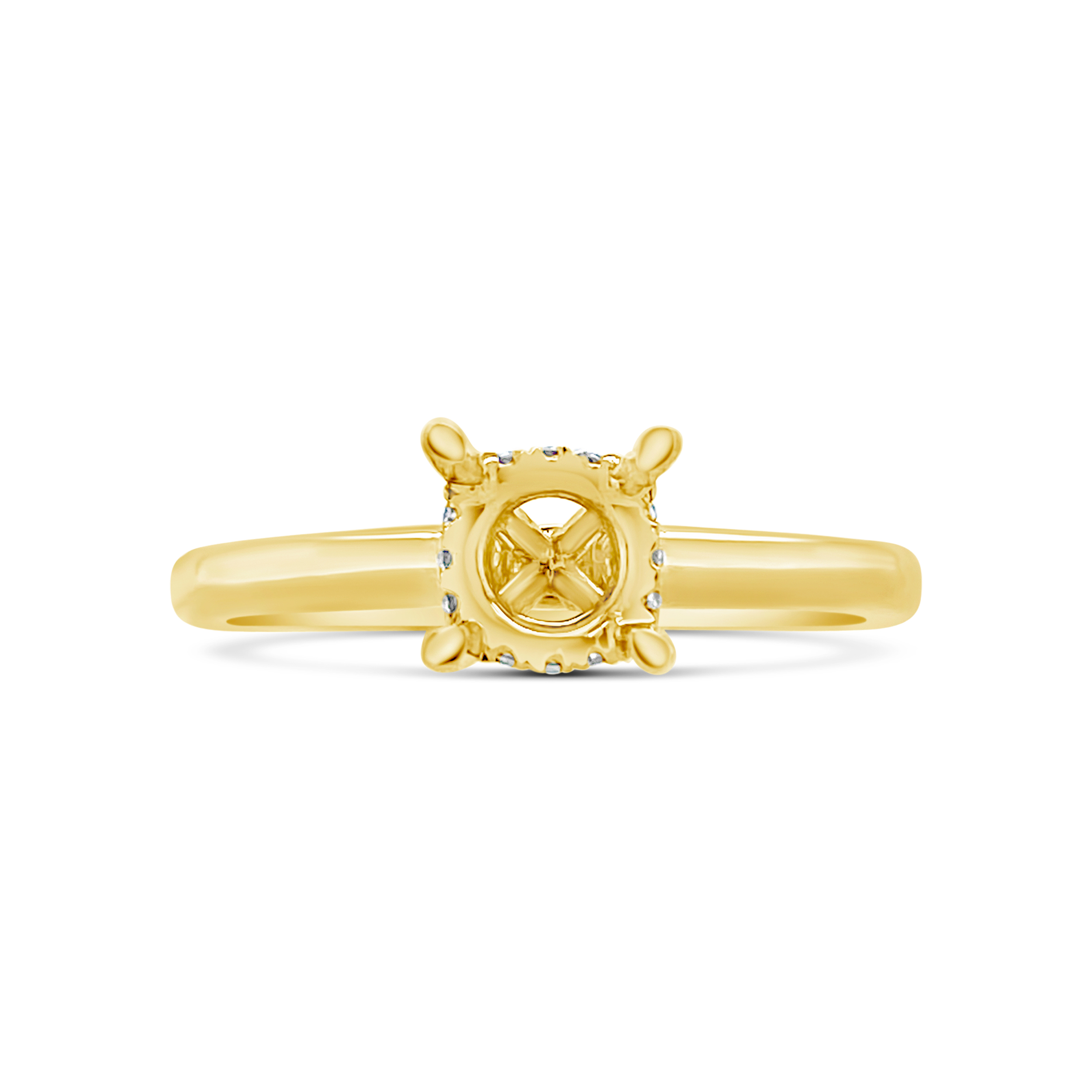Yes by Martin Binder Round Diamond Engagement Ring Mounting