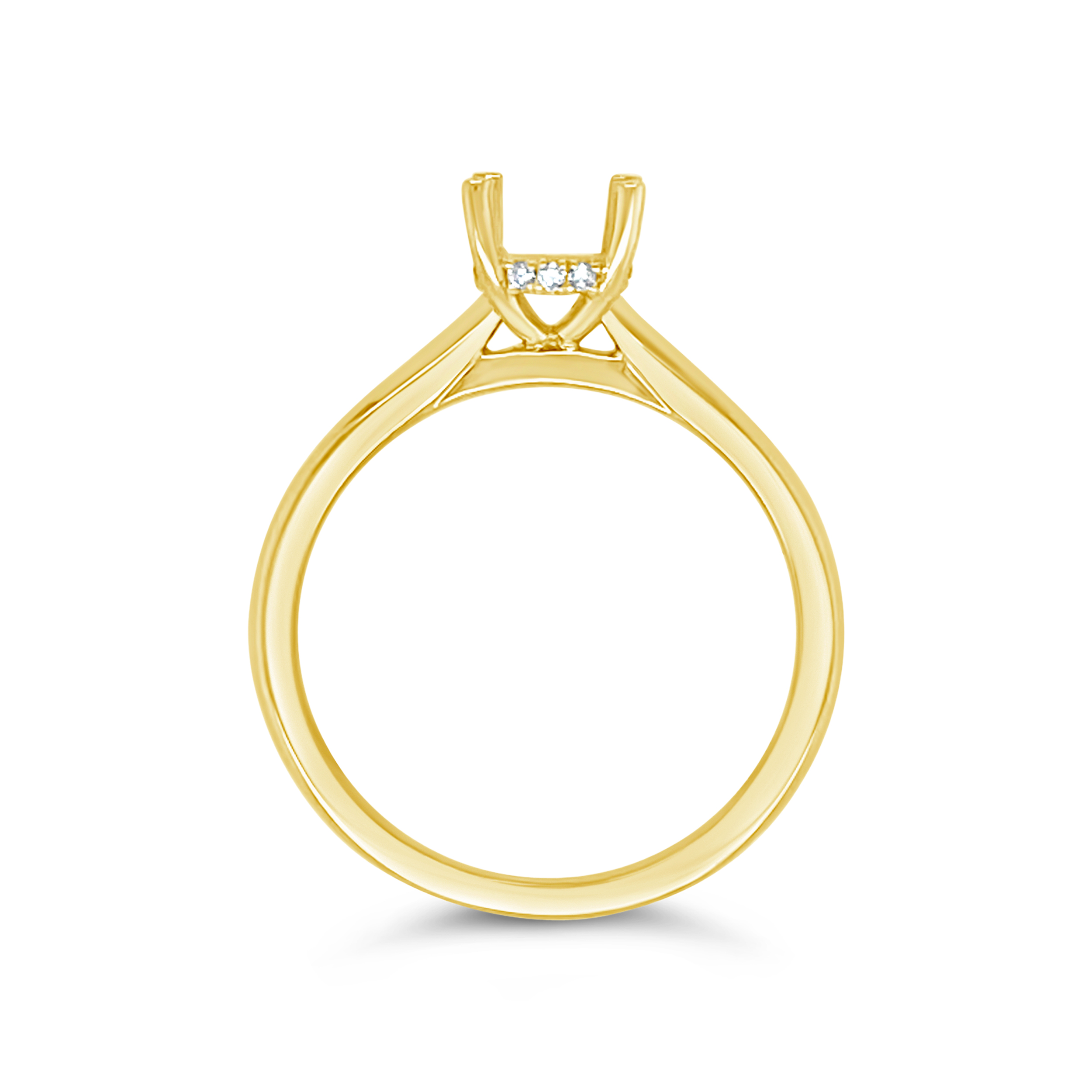 Yes by Martin Binder Round Diamond Engagement Ring Mounting
