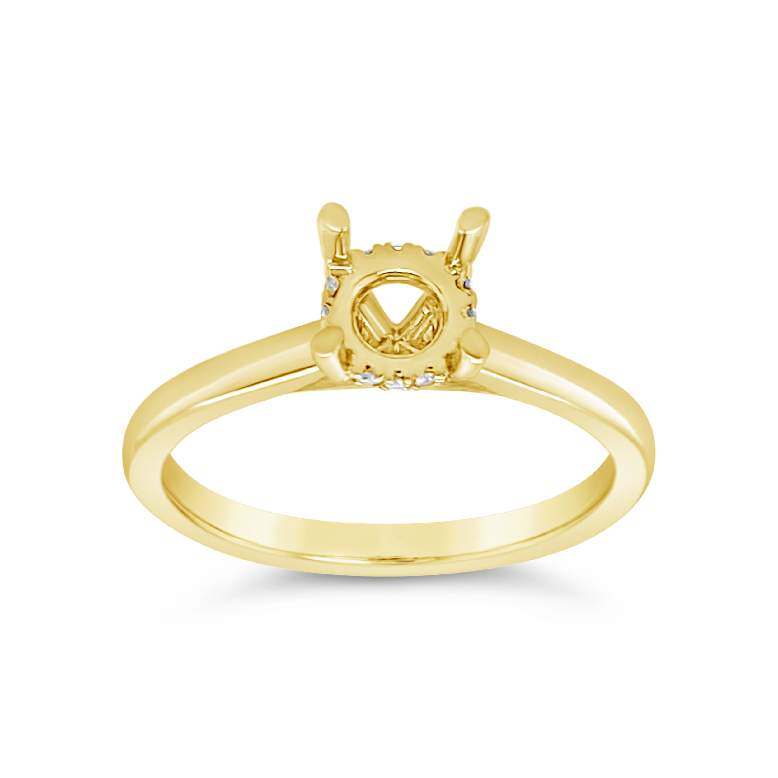Yes by Martin Binder Round Diamond Engagement Ring Mounting