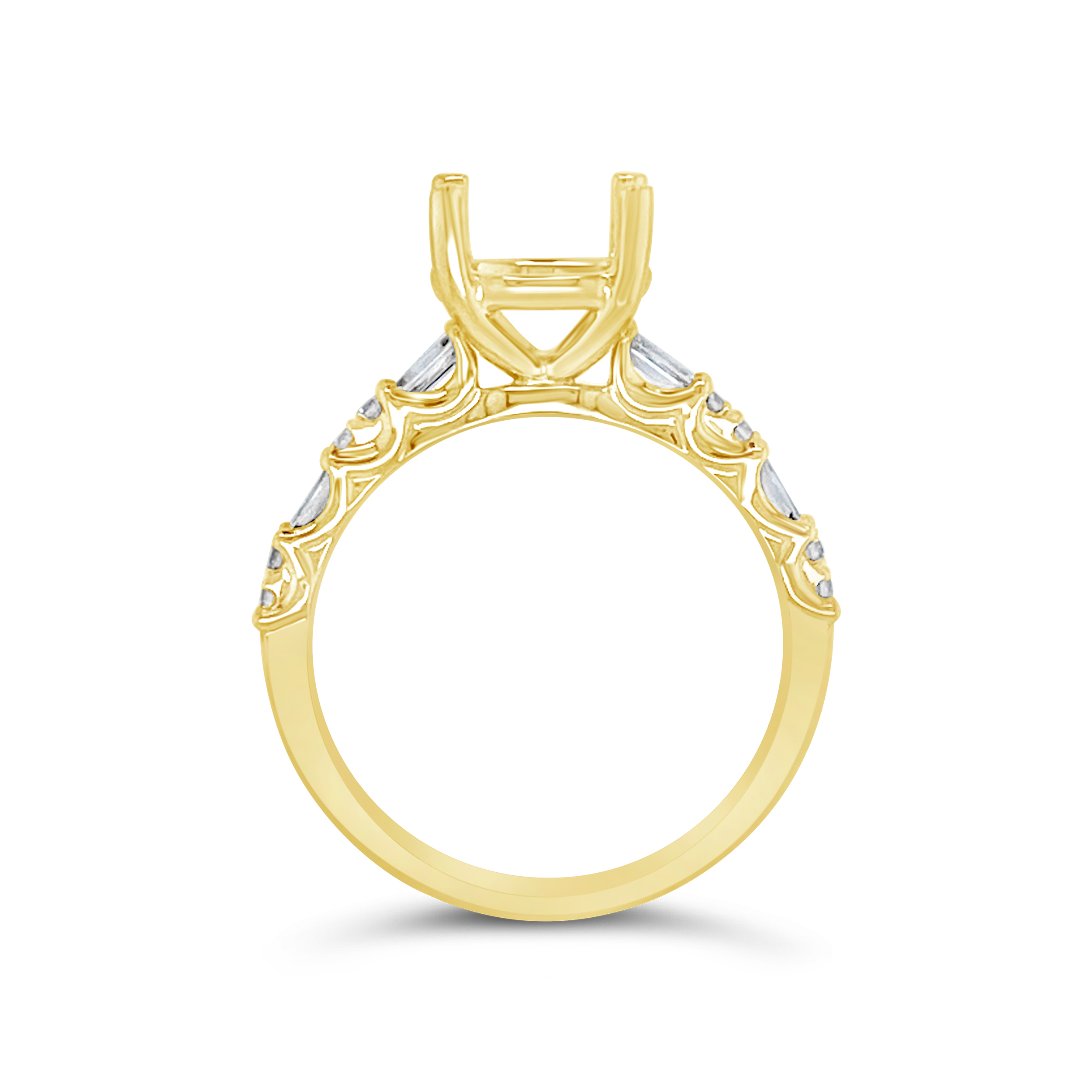 Yes By Martin Binder Round Diamond Engagement Ring Mounting