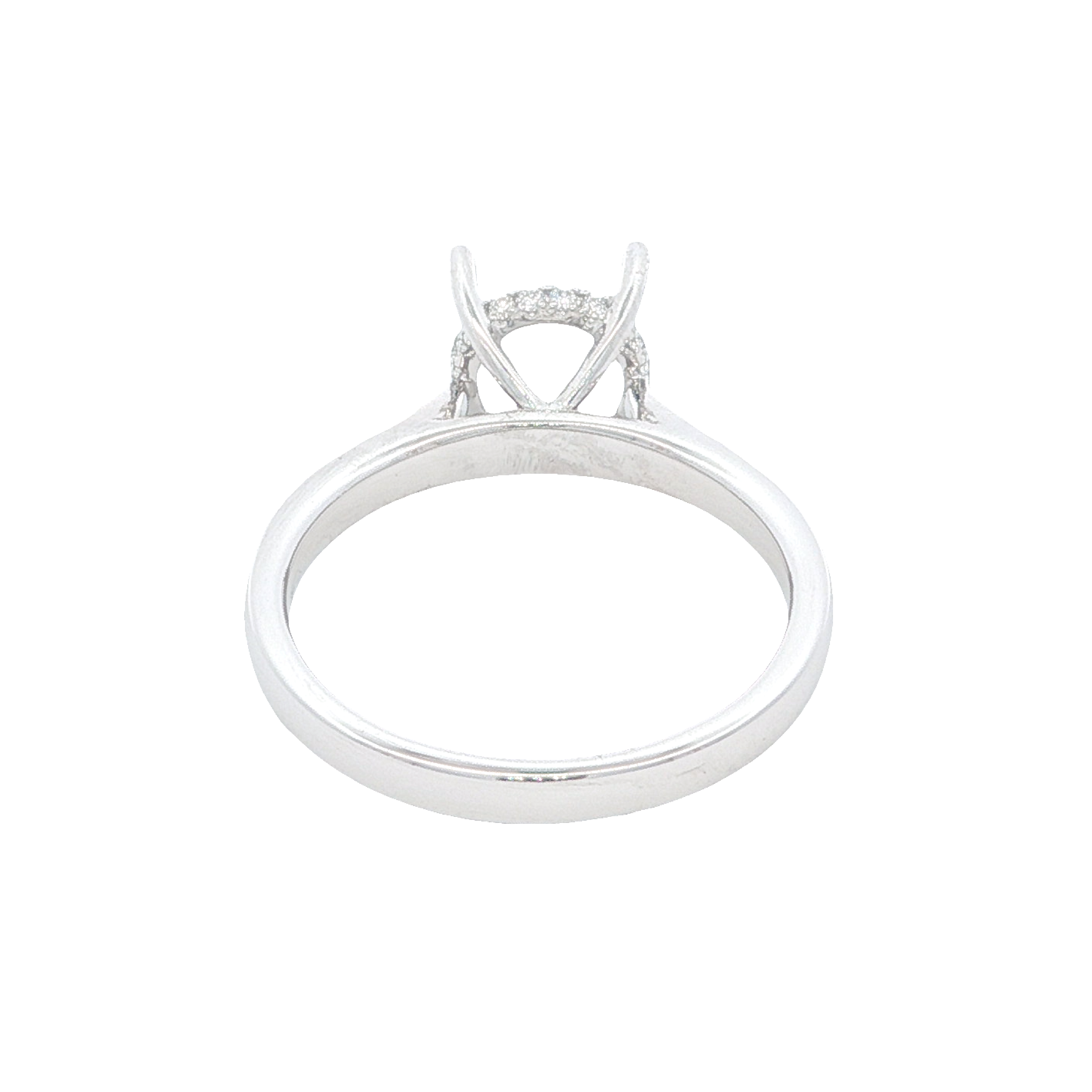 Yes by Martin Binder 8mm Round Diamond Engagement Ring Mounting