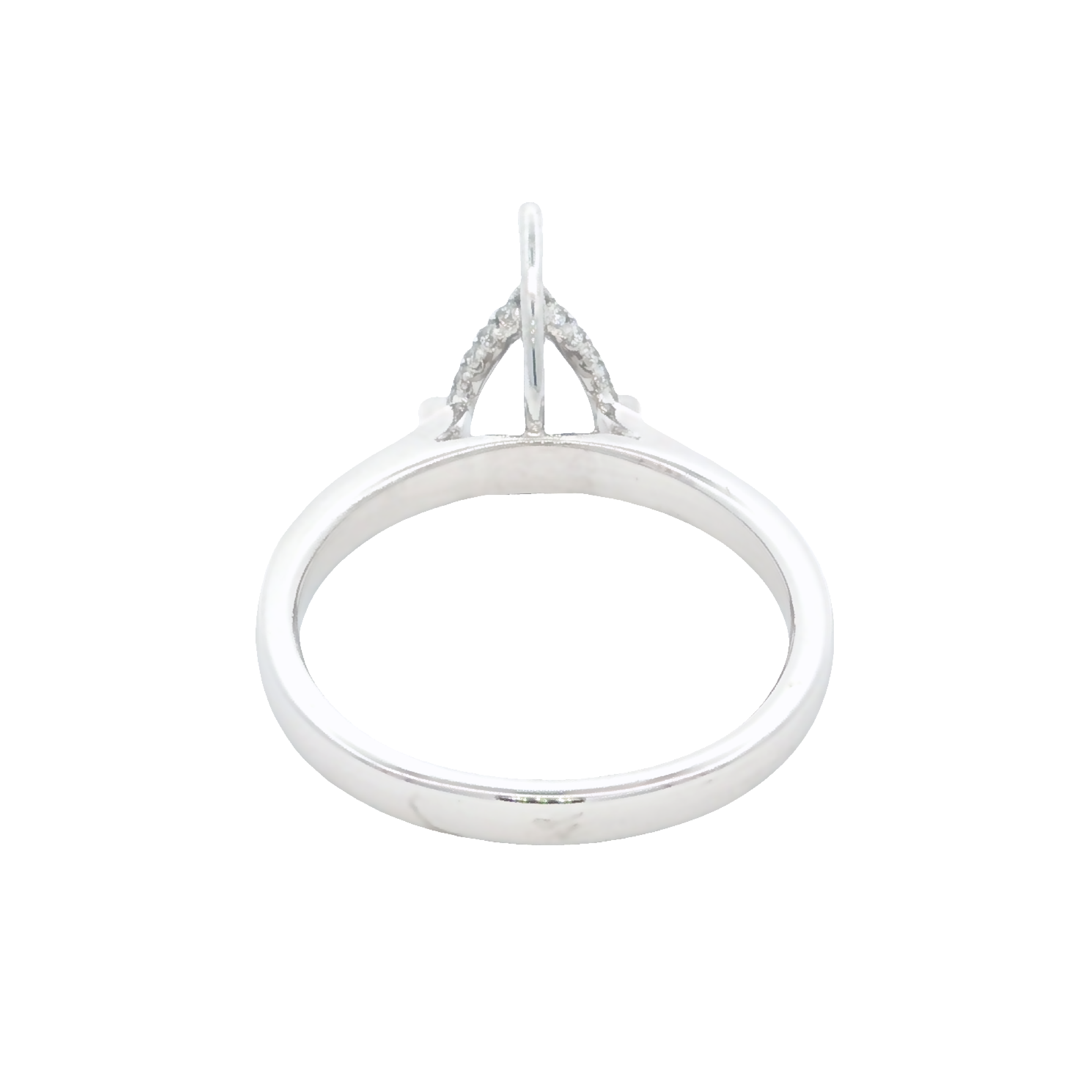 Yes by Martin Binder Pear Diamond Engagement Ring Mounting
