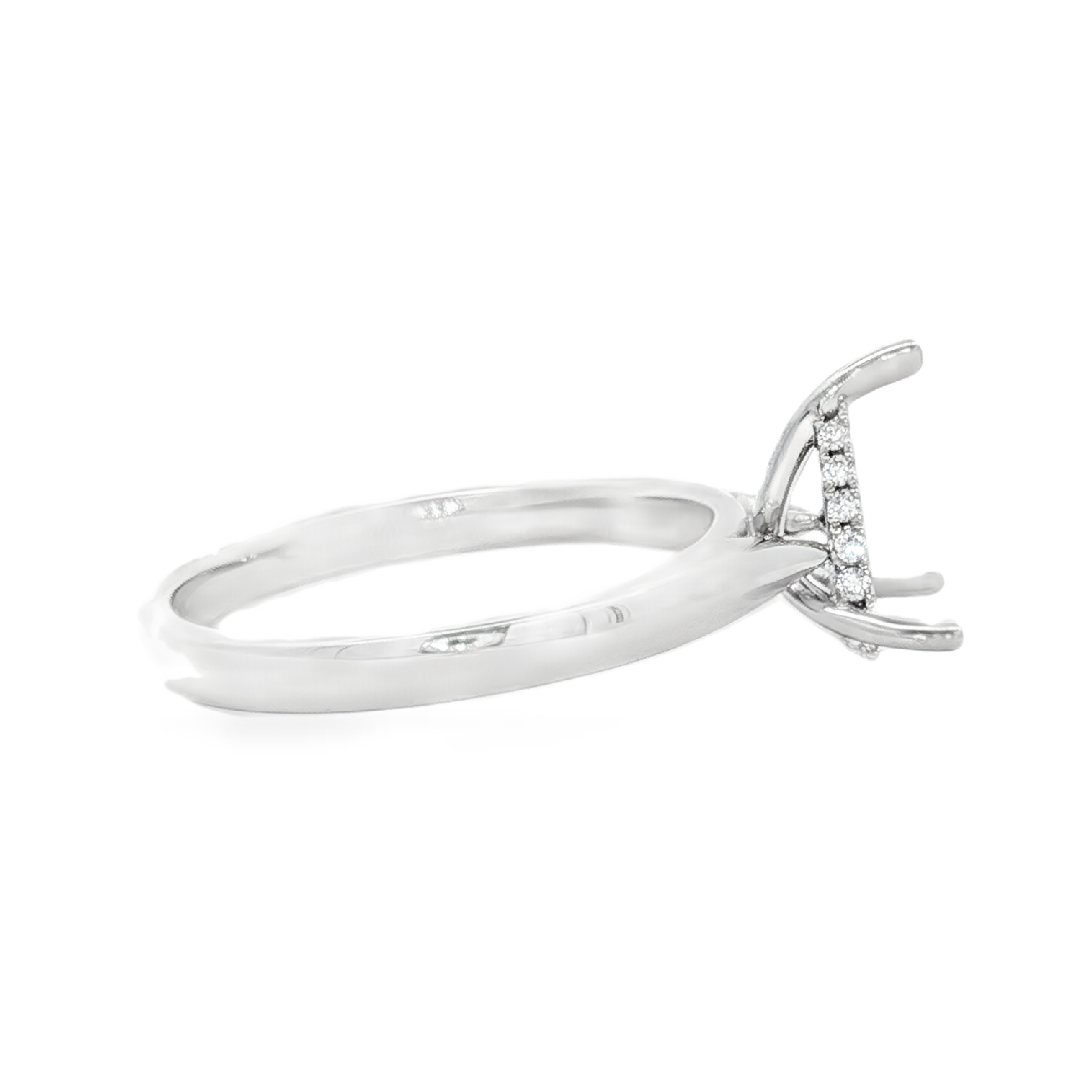Yes by Martin Binder Pear Diamond Engagement Ring Mounting