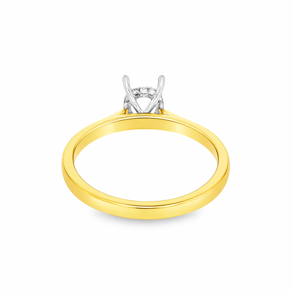 Yes by Martin Binder 6mm Round Diamond Engagement Ring Mounting