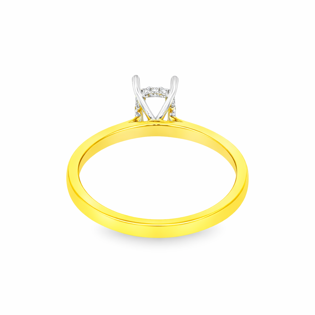 Yes by Martin Binder Oval Diamond Engagement Ring Mounting