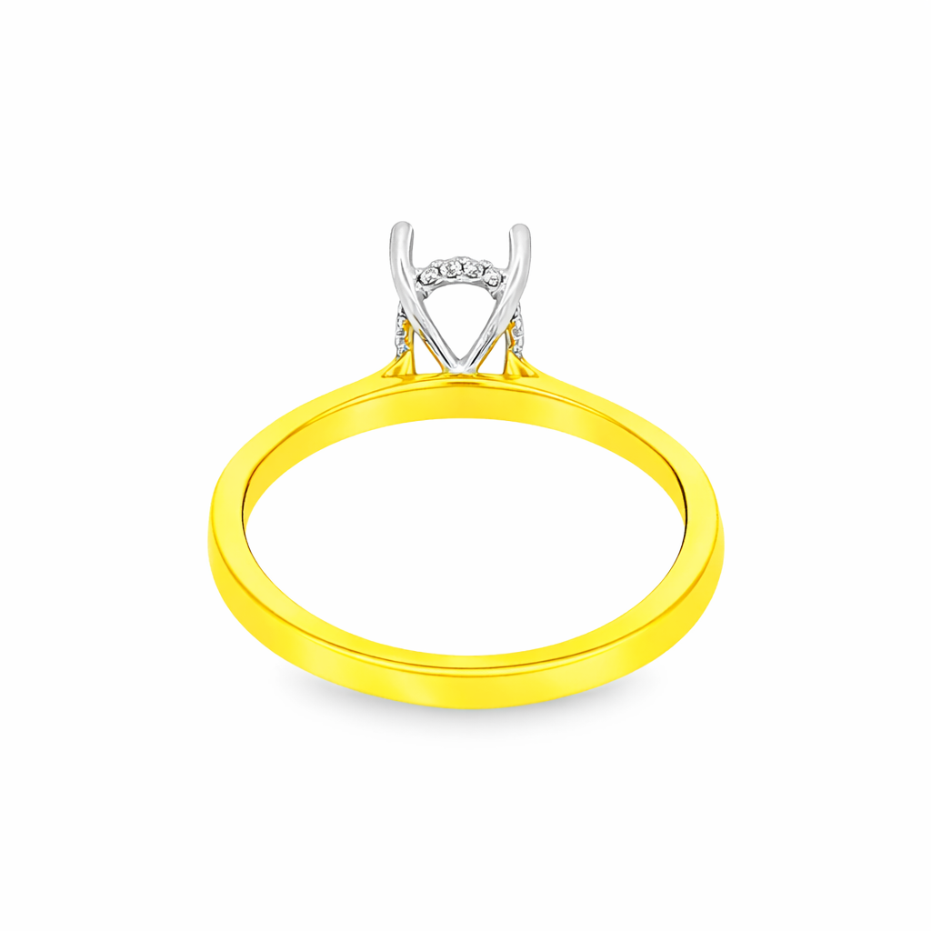 Yes by Martin Binder Oval Diamond Engagement Ring Mounting