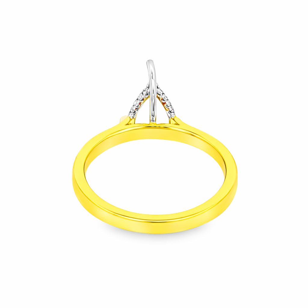 Yes by Martin Binder Pear Diamond Engagement Ring Mounting