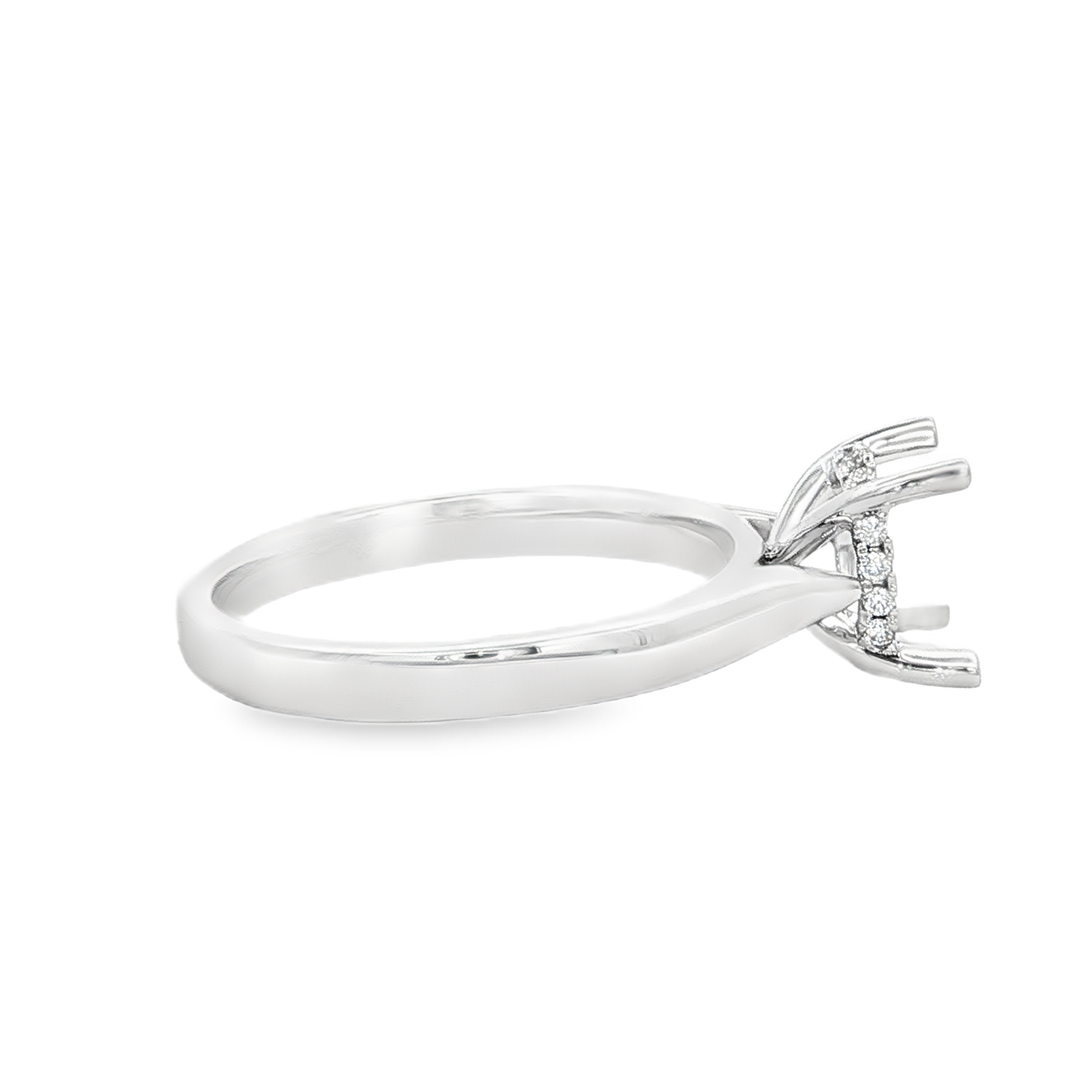 Yes by Martin Binder 8mm Round Diamond Engagement Ring Mounting