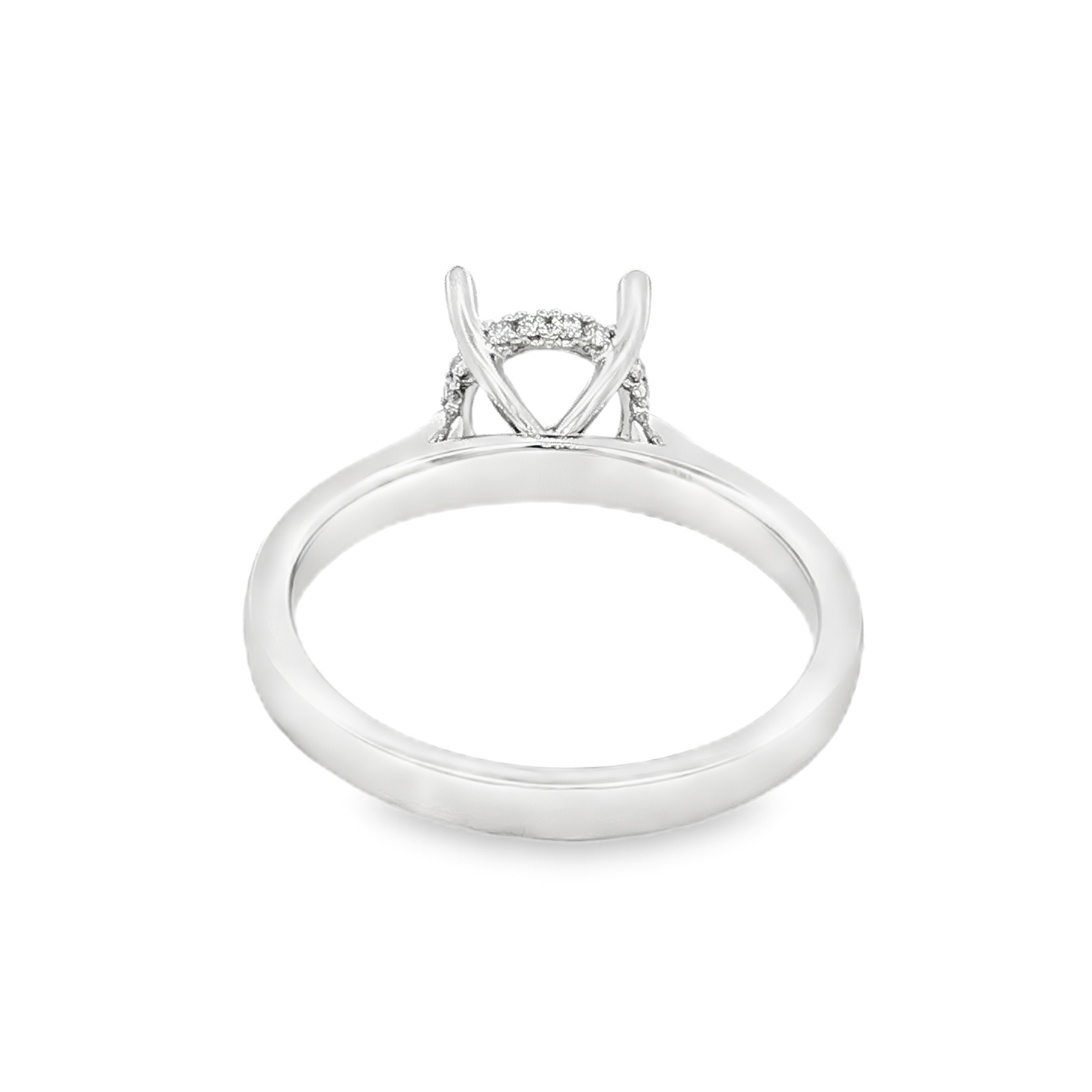Yes by Martin Binder 8mm Round Diamond Engagement Ring Mounting