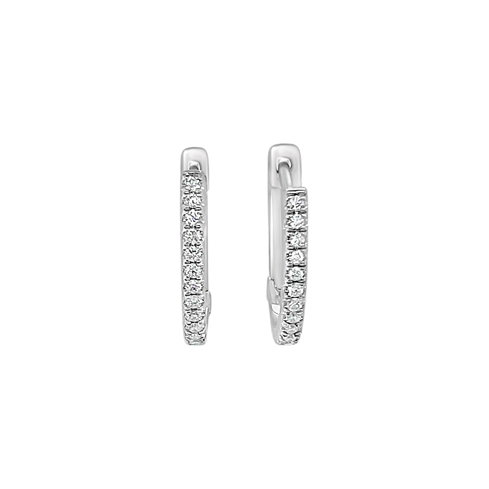 Clara By Martin Binder Diamond Huggie Earrings (0.30 Ct. Tw.)