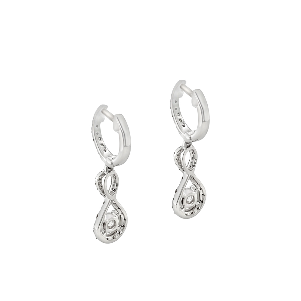 Clara By Martin Binder Diamond Dangle Earrings (0.96 Ct. Tw.)
